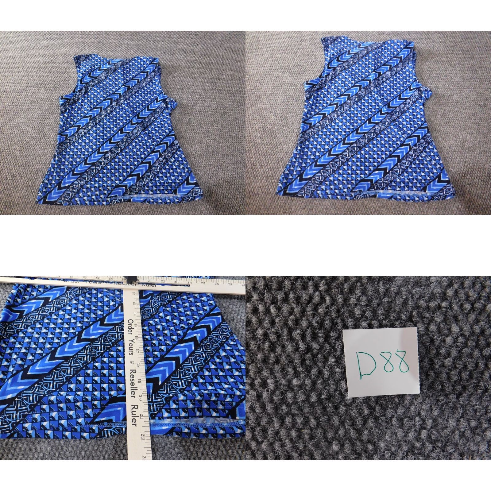 Chaps Chaps Blouse Ladies L Blue Polover? Hmm Size L / US 10 / IT 46 - 8 Thumbnail