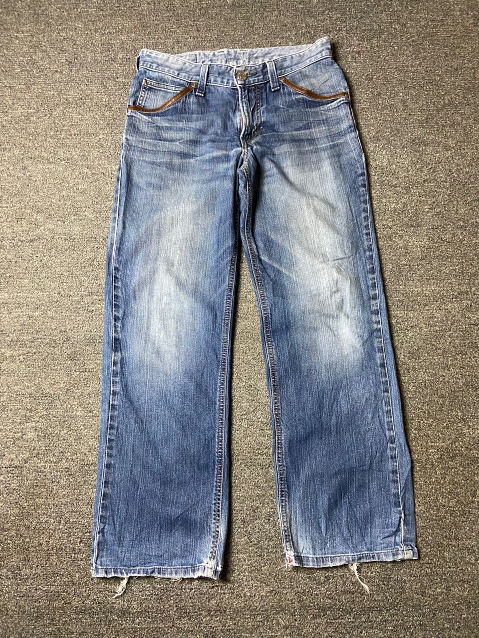 Edwin Edwin Edge Of Blue Regular Cut Jeans (175) Size US 30 / EU 46 - 1 Thumbnail
