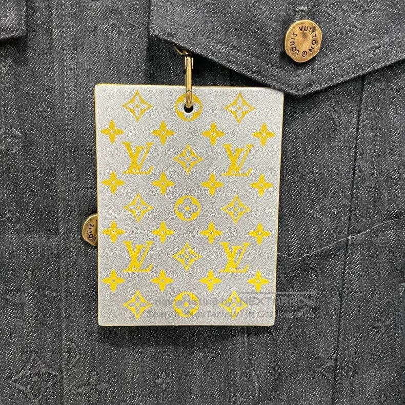 Louis Vuitton Louis Vuitton Dark print full print denim jacket Size US S / EU 44-46 / 1 - 4 Thumbnail