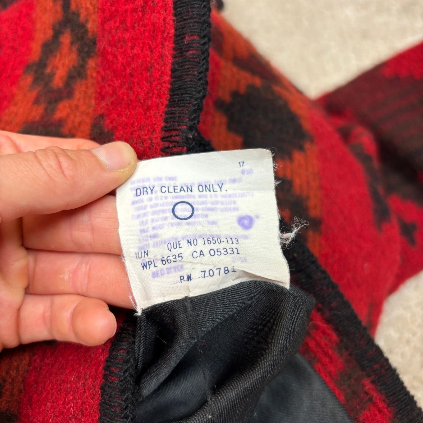 Vintage × Woolrich Woolen Mills Vintage Woolrich Aztec Southwest Wool Chore Jacket Medium Size US M / EU 48-50 / 2 - 8 Thumbnail