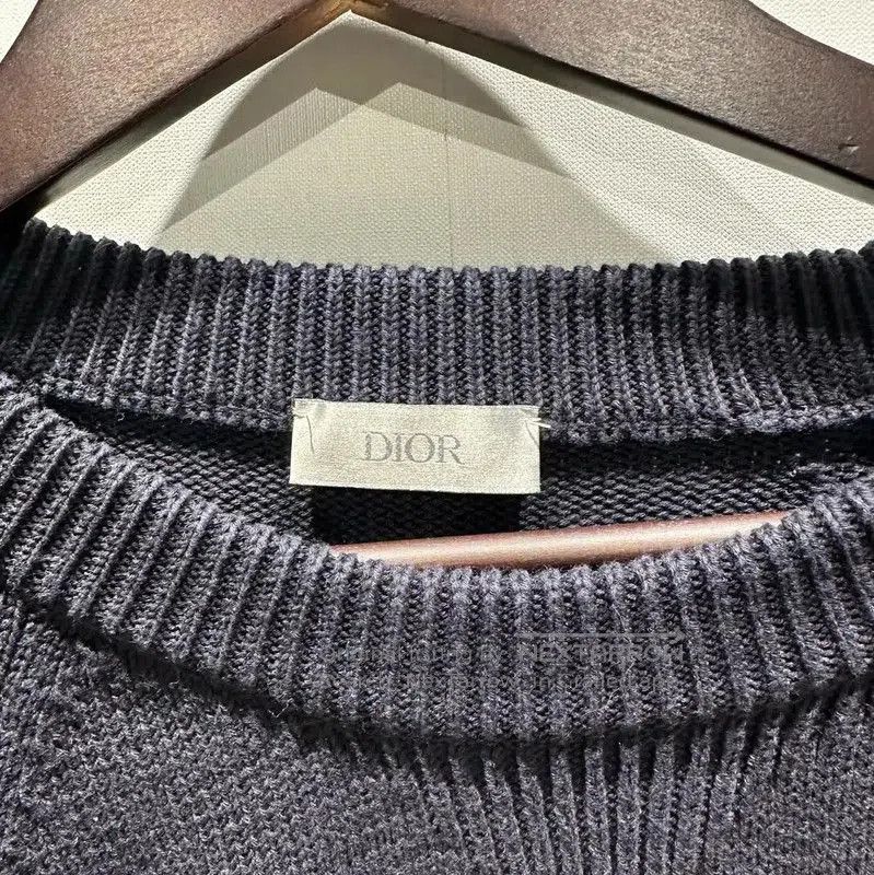Dior Dior Black Men's Oversized Sweater . Size US M / EU 48-50 / 2 - 3 Thumbnail