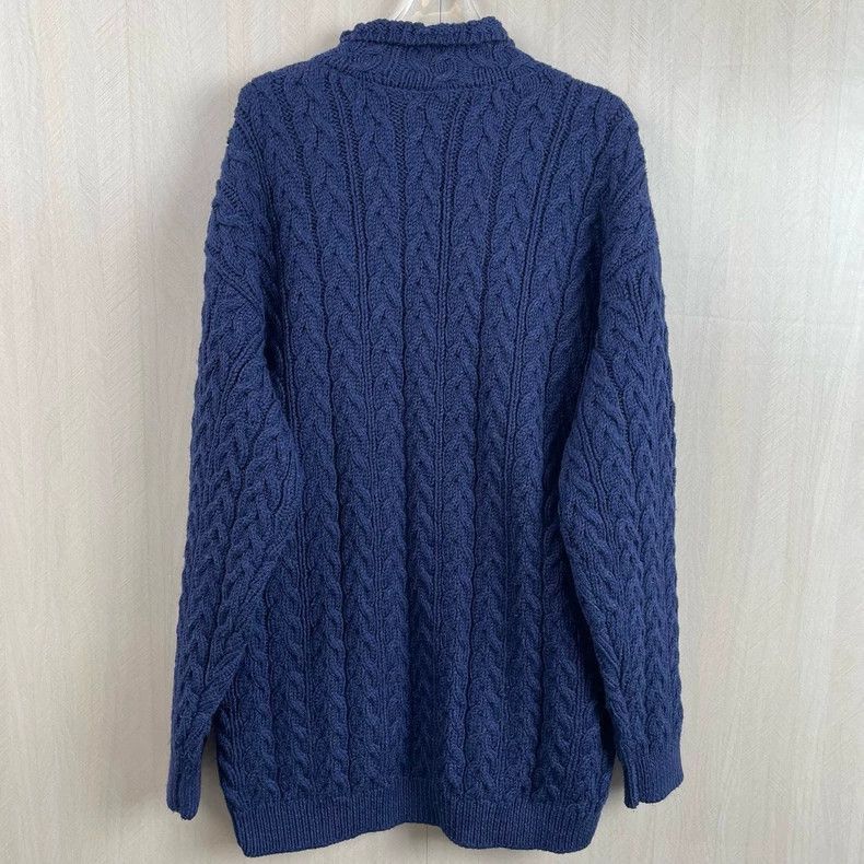 Loewe classic blue Loewe cable knit sweater Size US XS / EU 42 / 0 - 3 Thumbnail