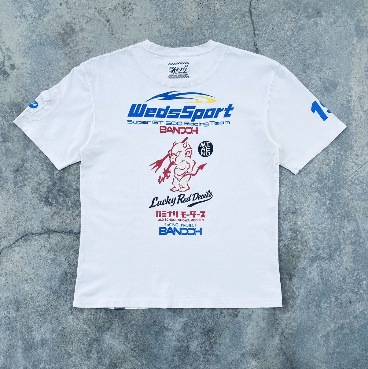 Vintage Vintage Ted Man's Devils Racing Tees Size US M / EU 48-50 / 2 - 2 Thumbnail