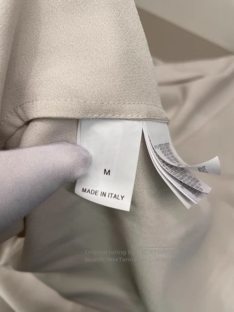 Brunello Cucinelli Brunello Cucinelli size M Light Grey Acetate Skirt Size 22" - 8 Thumbnail