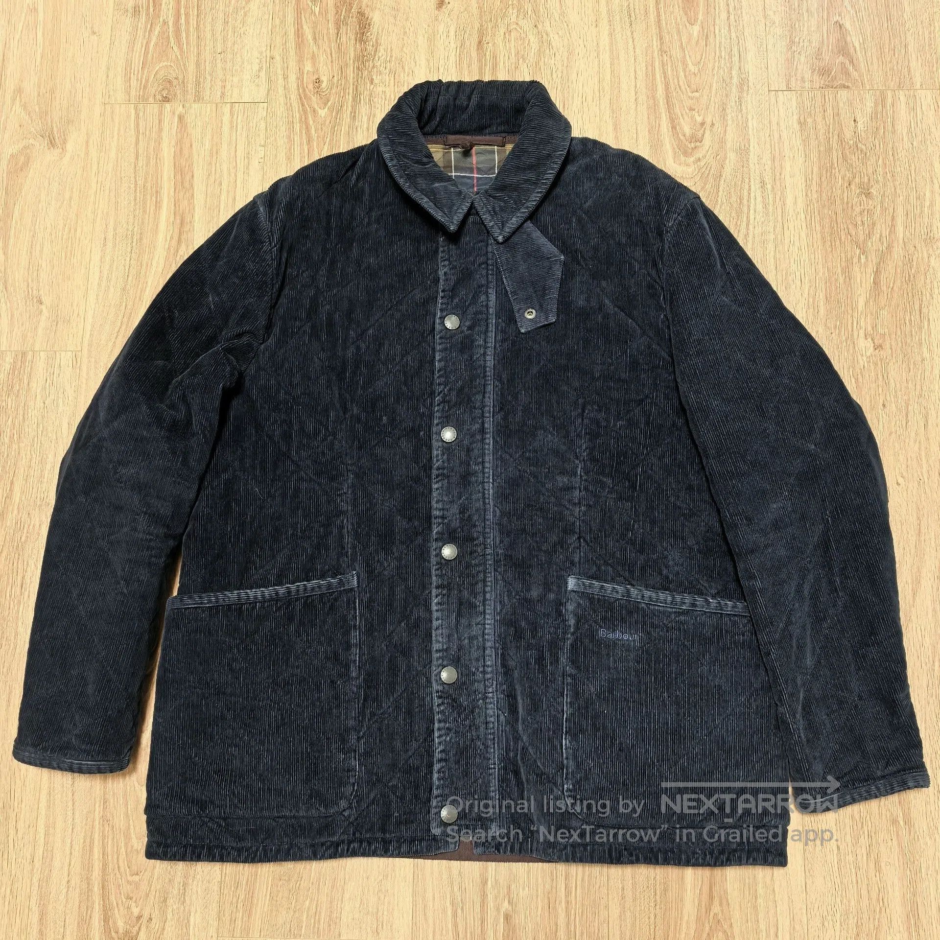 Barbour Barbour English Corduroy Quilted Jacket. Size US XL / EU 56 / 4 - 1 Thumbnail