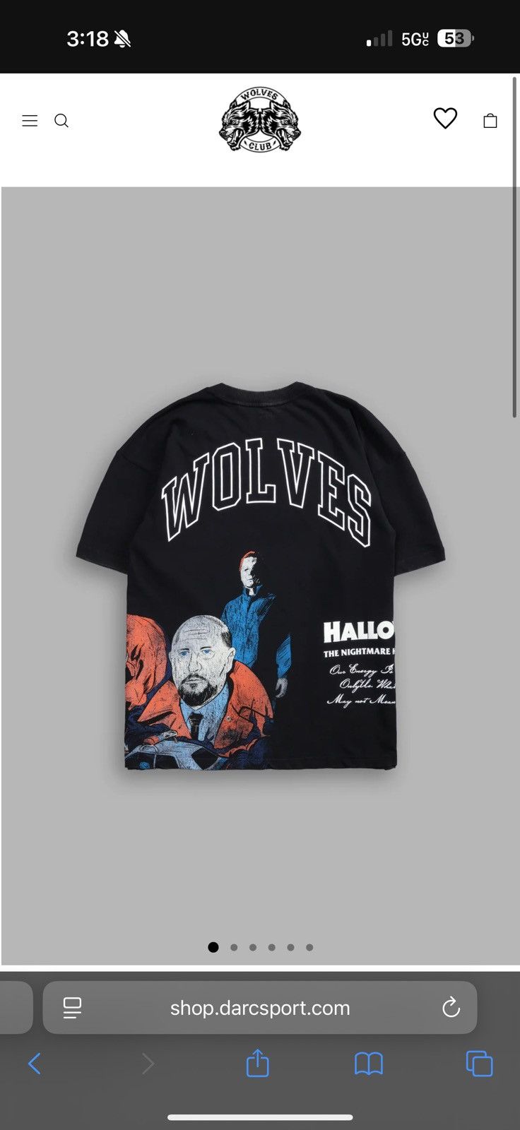 Darc Sport ONLY JUST BEGUN "SIDE BY SIDE" OVERSIZED TEE IN BLACK Size US M / EU 48-50 / 2 - 2 Thumbnail