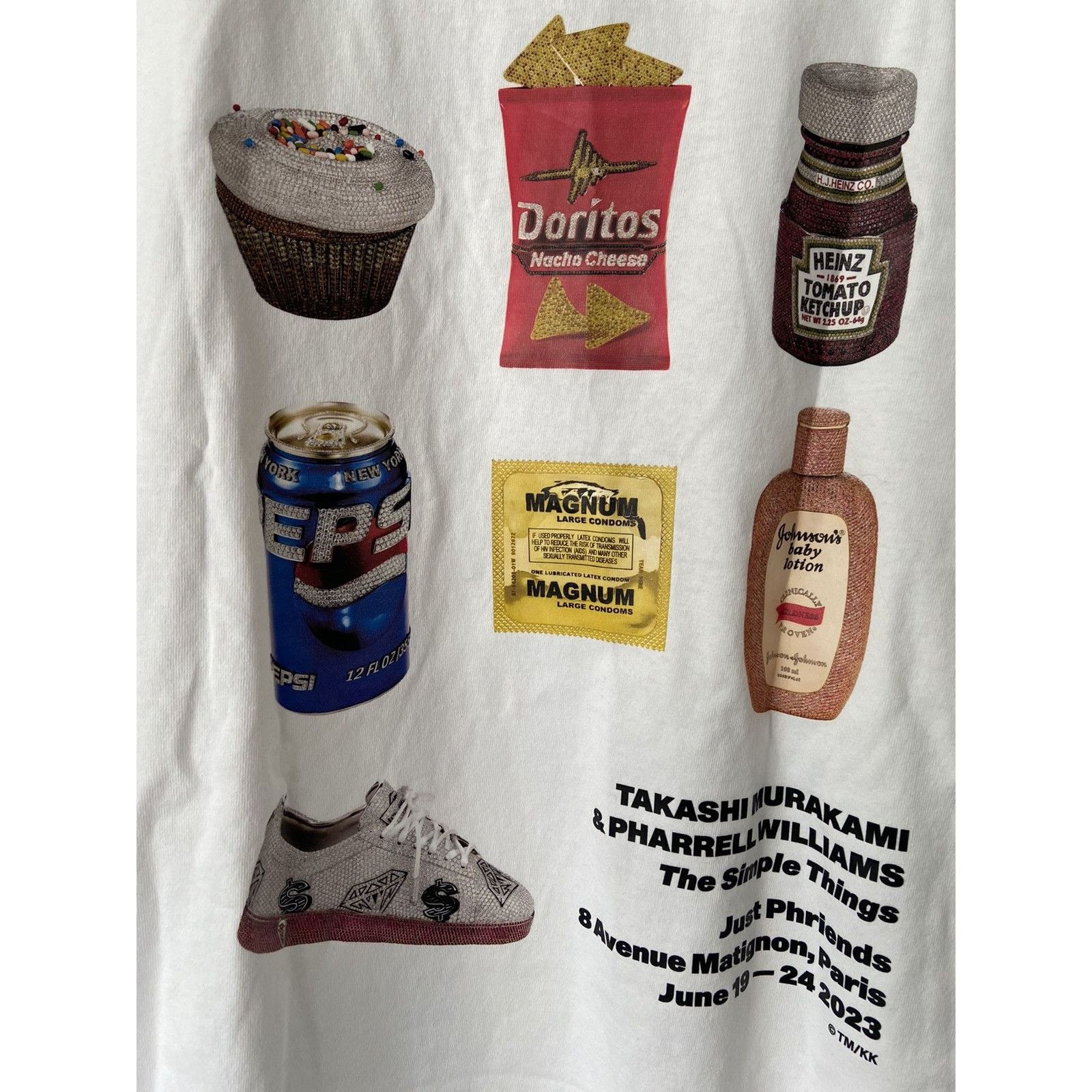 Nigo Joopiter ‘Just Phriends’ Auction Tee, ‘The Simple Things’ Size US XL / EU 56 / 4 - 8 Thumbnail