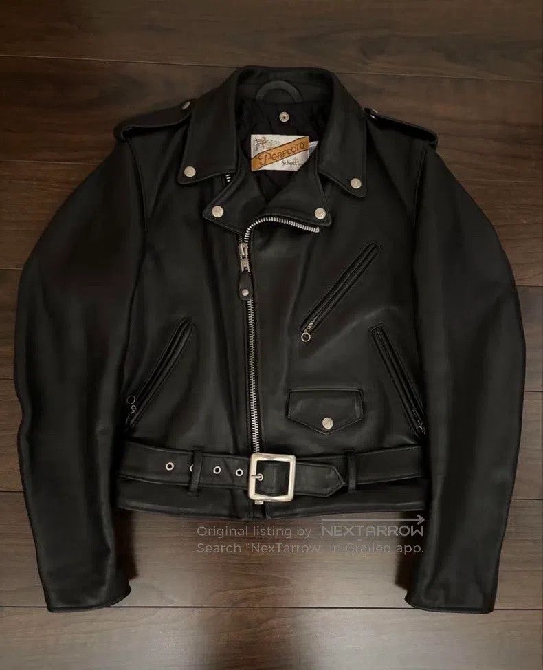 Schott Schott 618 leather jacket Size US L / EU 52-54 / 3 - 1 Thumbnail