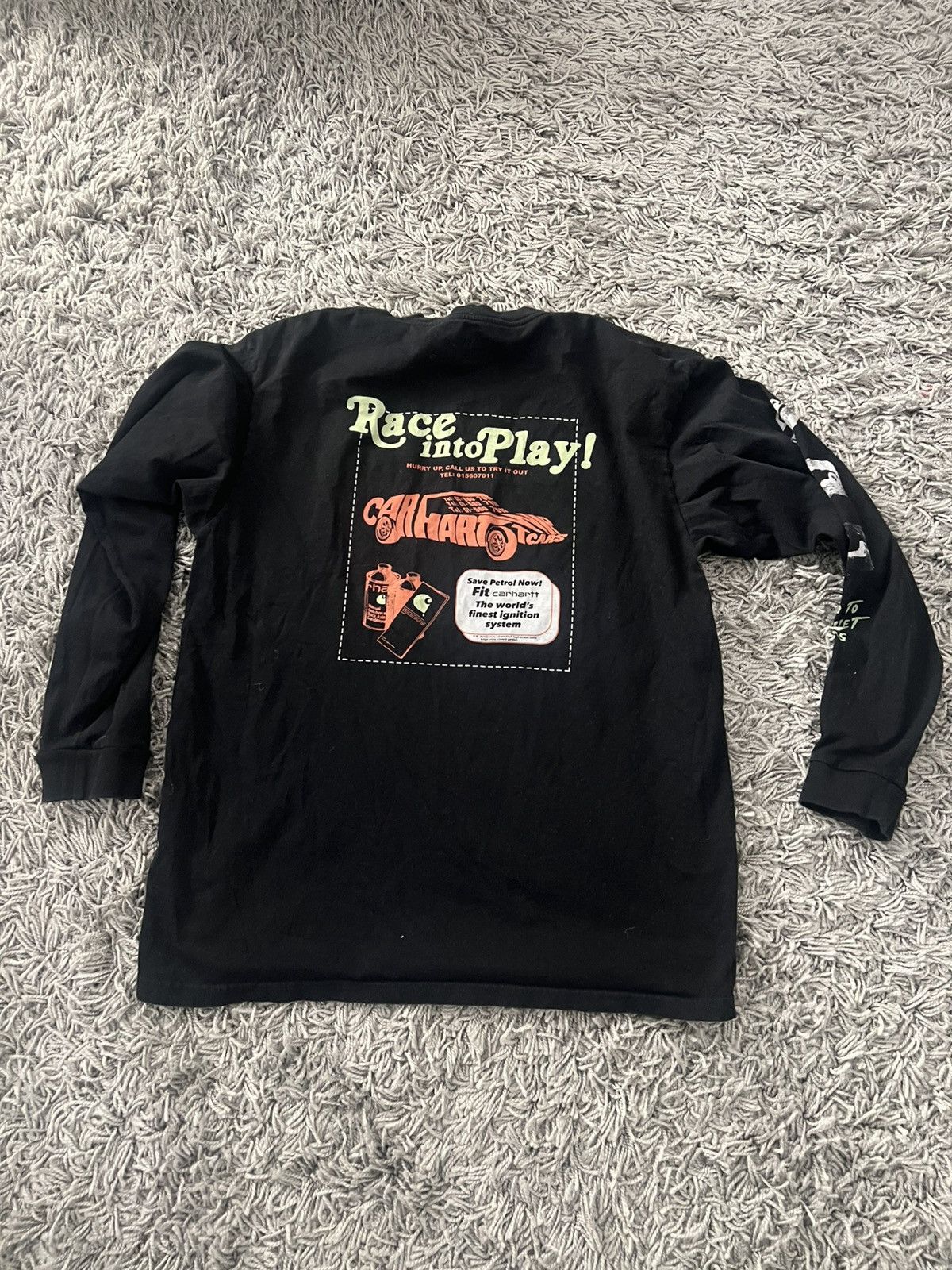 Carhartt Wip CARHARTT WIP LS RACE PLAY T-SHIRT Size US L / EU 52-54 / 3 - 6 Thumbnail