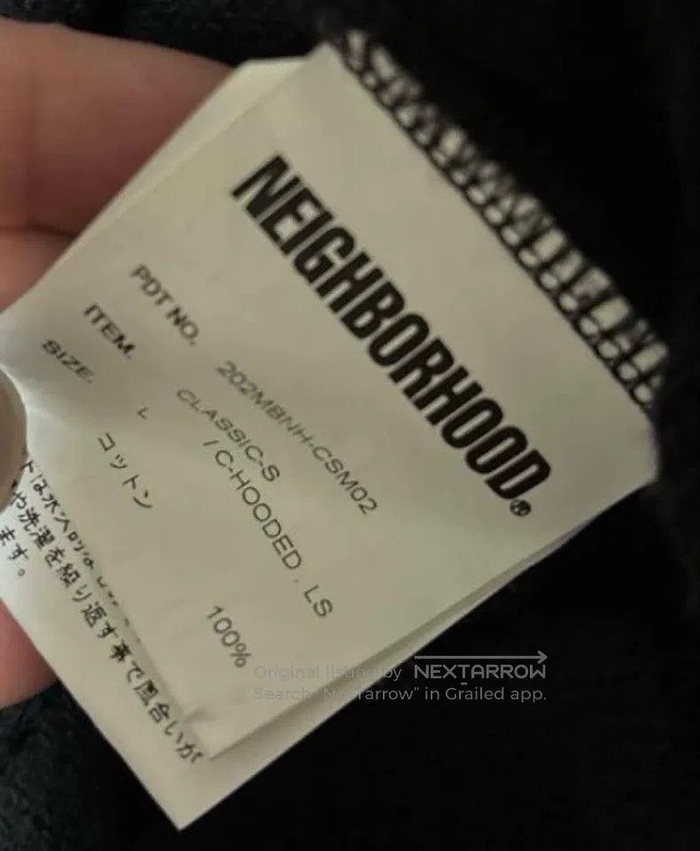 Neighborhood Neighborhood Classic Hooded Sweatshirt Size US L / EU 52-54 / 3 - 5 Thumbnail