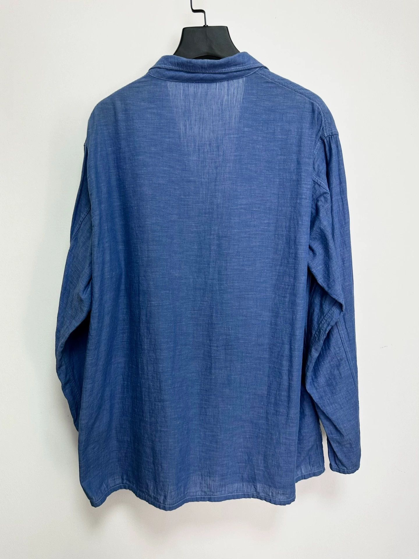 Other COMOLI Hand Dyed Indigo Washed Cotton Jacket Size US M / EU 48-50 / 2 - 2 Thumbnail