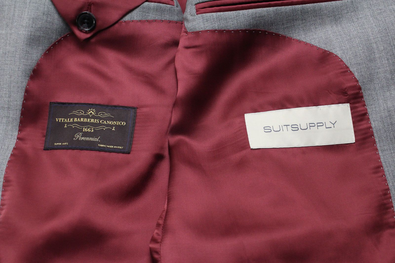 Suitsupply SUITSUPPLY La Spalla / Brescia Suit Men UK 48L / UK 46 Wool Size 46R - 7 Thumbnail