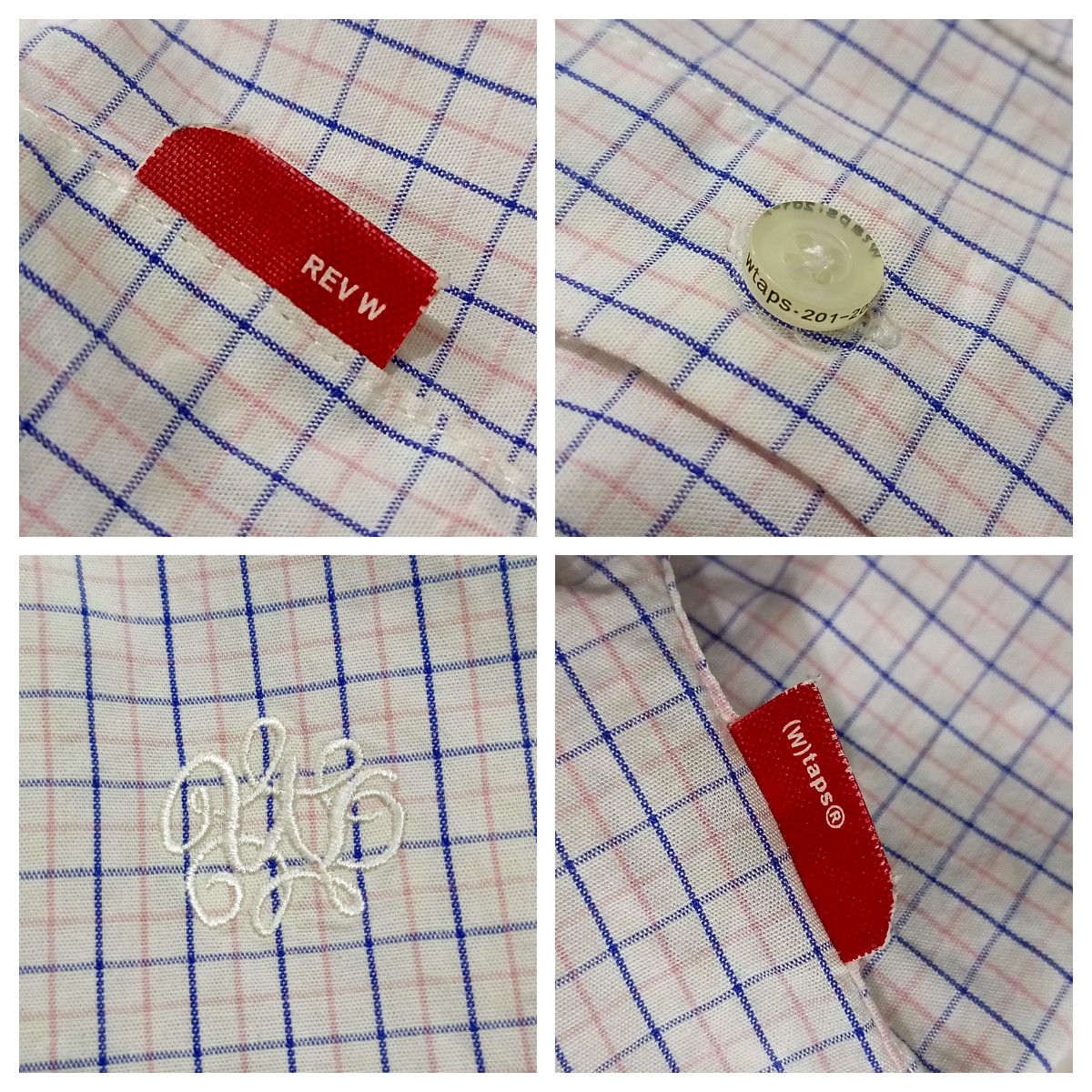 Wtaps WTAPS (Spec 201-205) Checked Button Up Shirt Size US S / EU 44-46 / 1 - 7 Thumbnail
