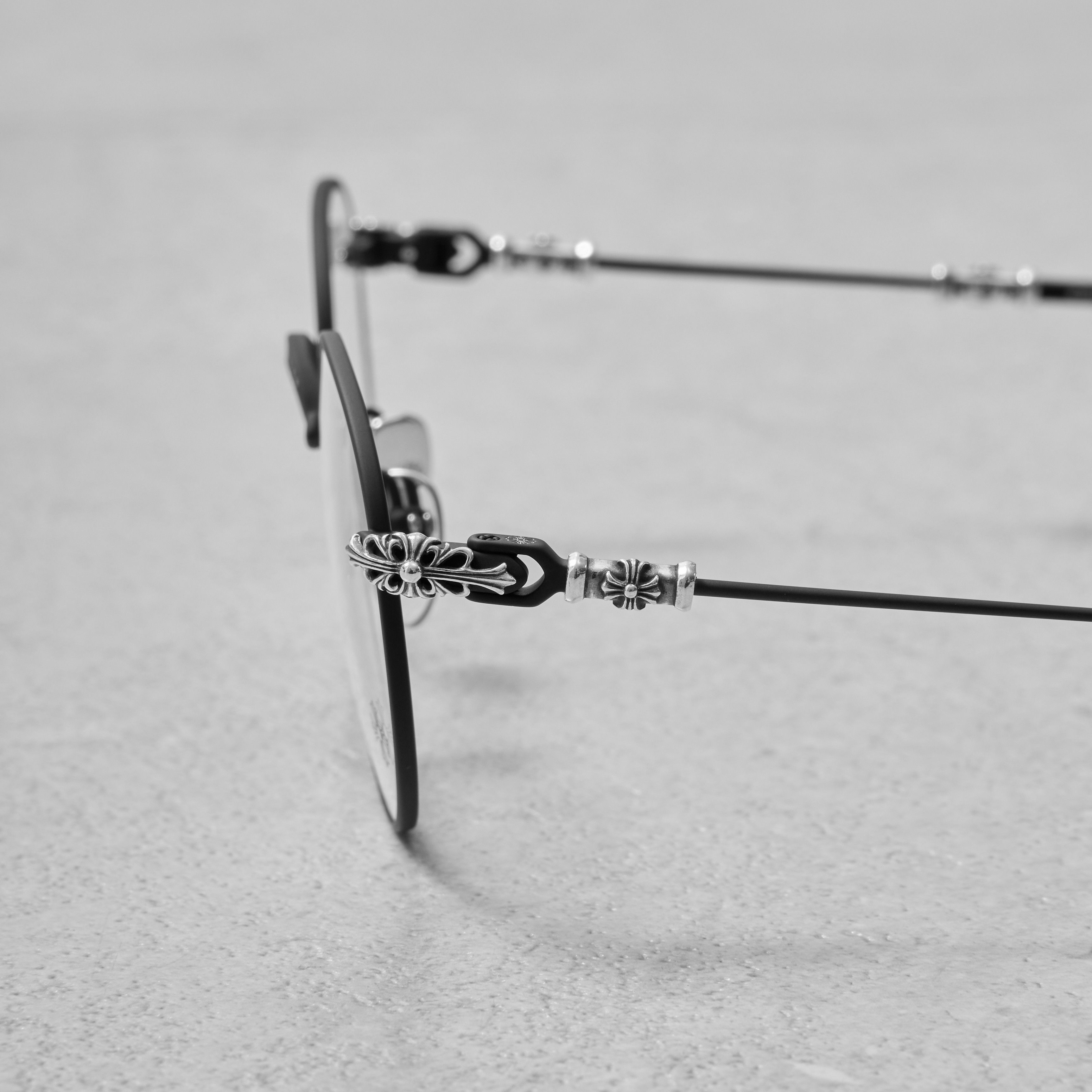 Chrome Hearts CHROME HEARTS BUBBA-A Matte Black-Plastic Size ONE SIZE - 8 Thumbnail