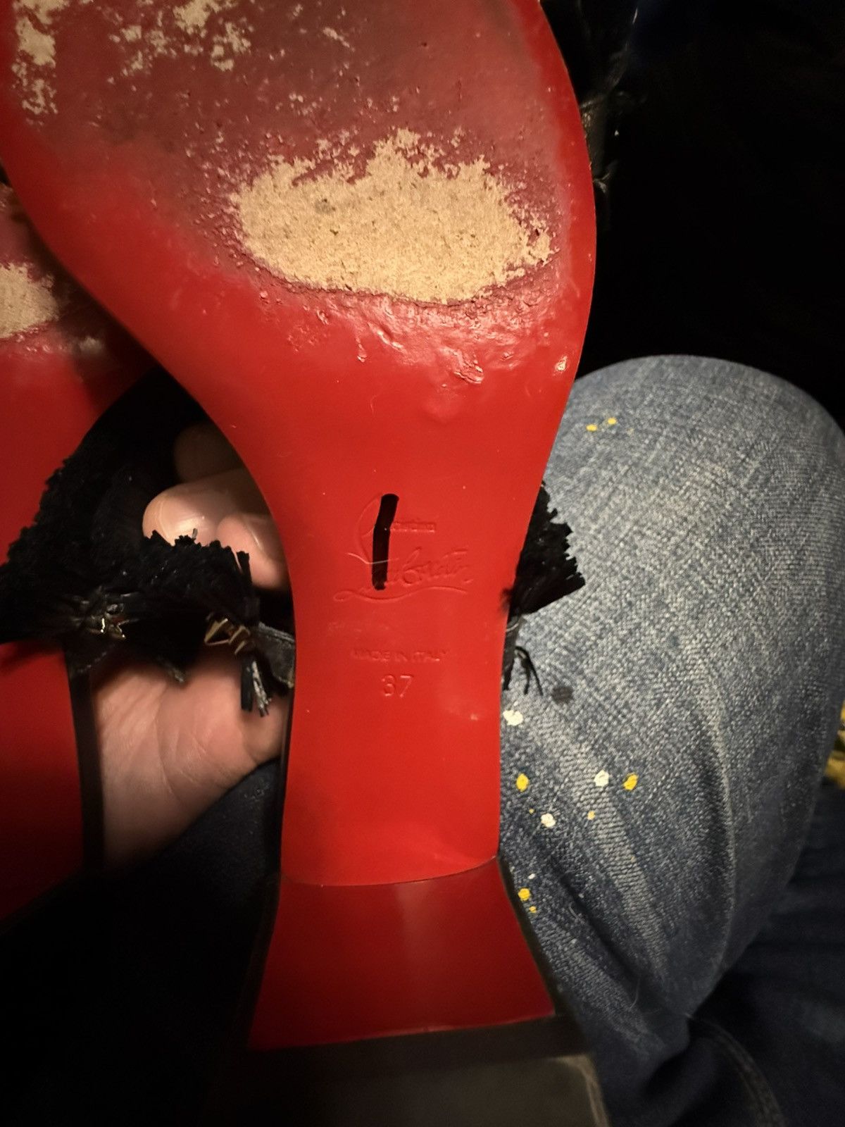 Christian Louboutin Very nice Size US 7 / IT 37 - 6 Thumbnail