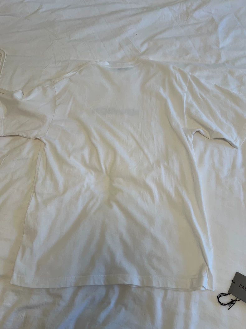 Balenciaga Balenciaga White letter logo short sleeve Size US XS / EU 42 / 0 - 2 Thumbnail