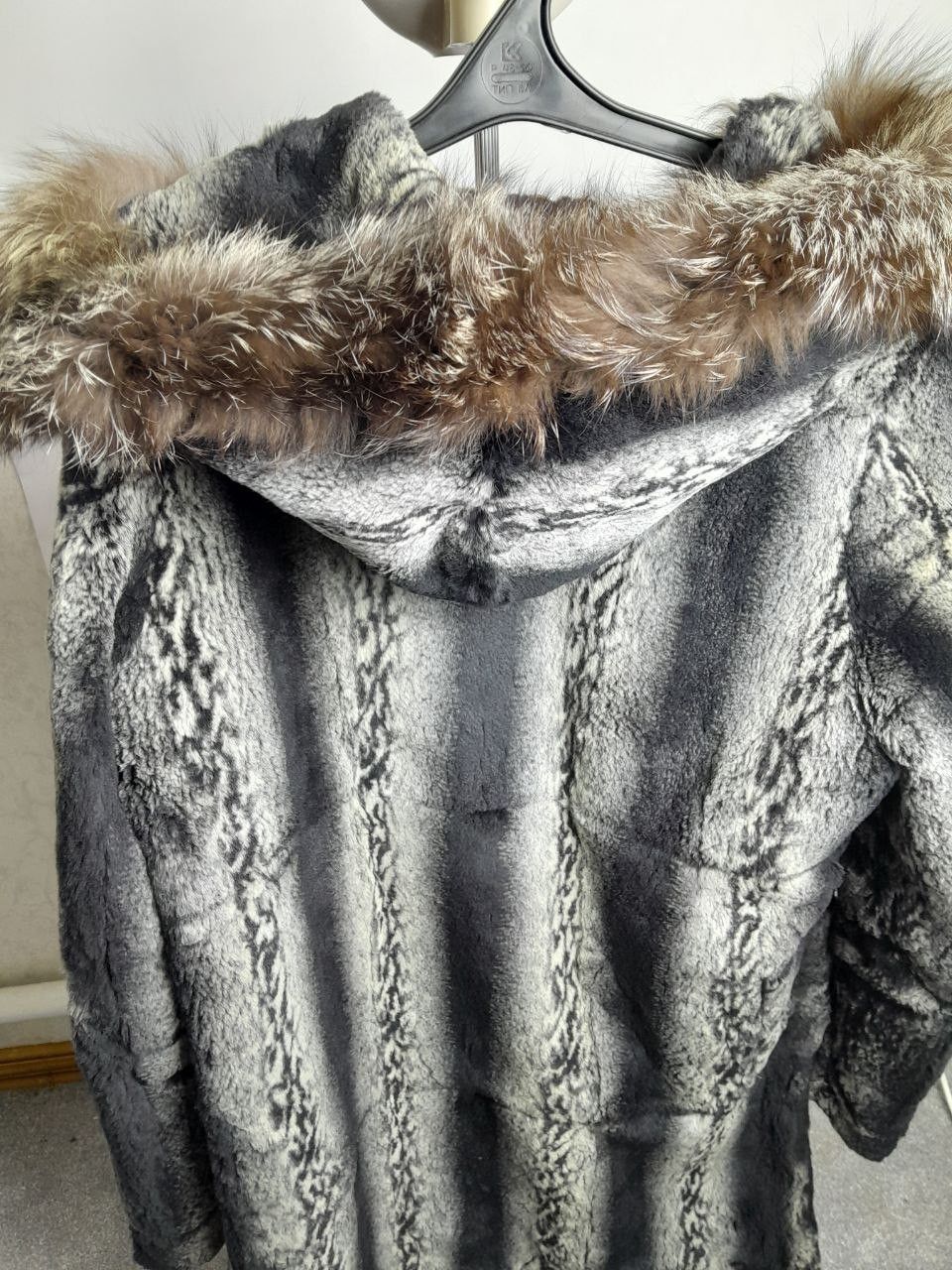 Other Ultra-Soft Rex Rabbit Fur Coat Size XL Size XL / US 12-14 / IT 48-50 - 4 Thumbnail
