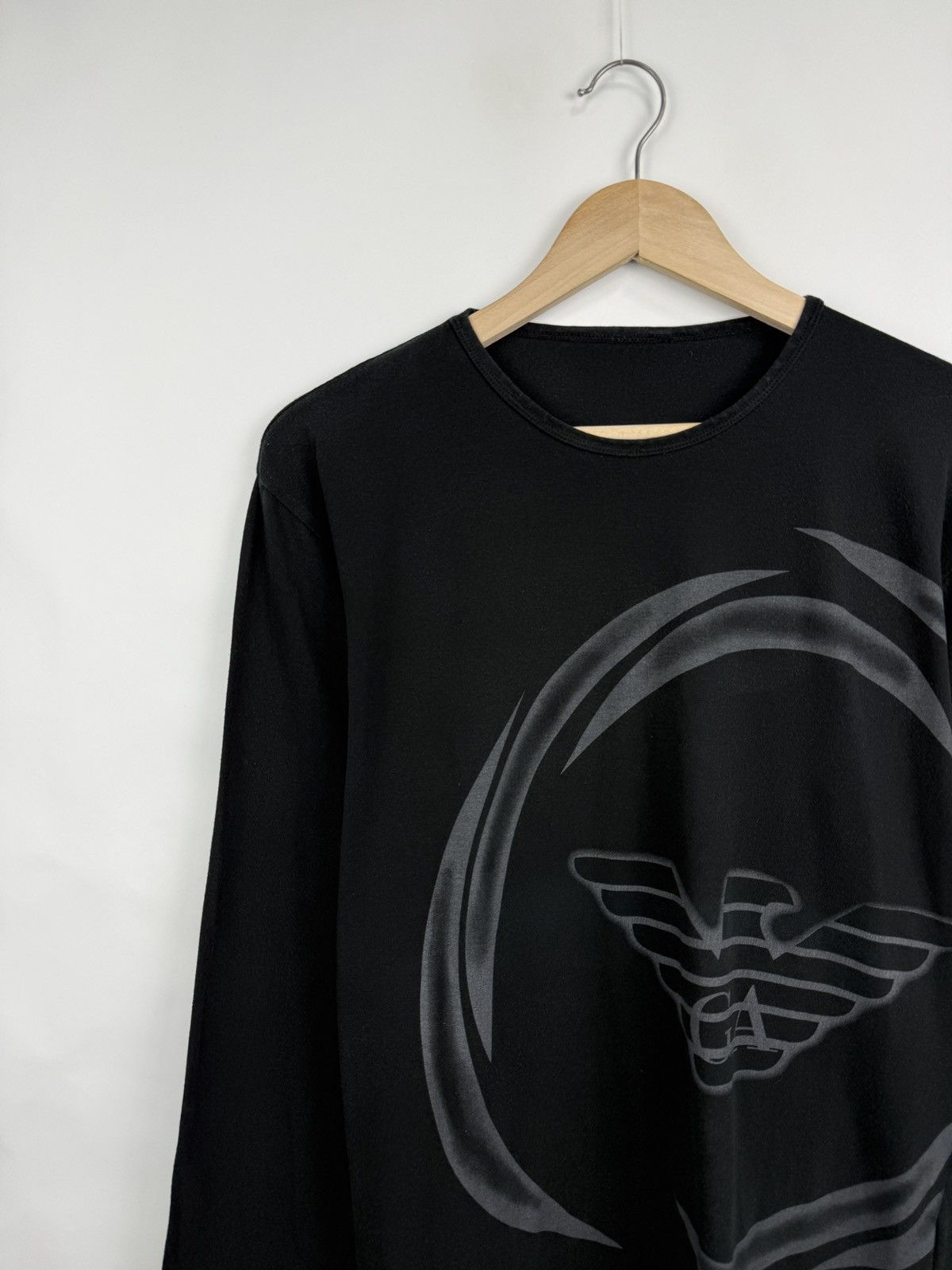 Giorgio Armani 🇮🇹 Vintage 90s Giorgio Armani Retro Long Sleeve Rare Y2K Size US XL / EU 56 / 4 - 3 Thumbnail