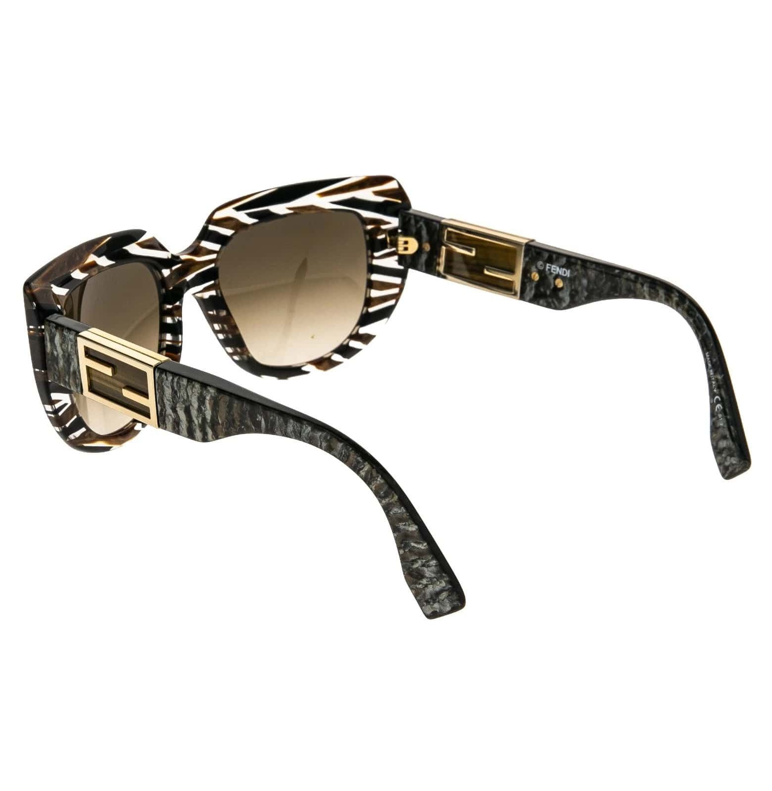 Fendi FENDI FF0031S 0031 BAGUETTE Brown Tobacco Sunglasses Flip Size ONE SIZE - 9 Thumbnail