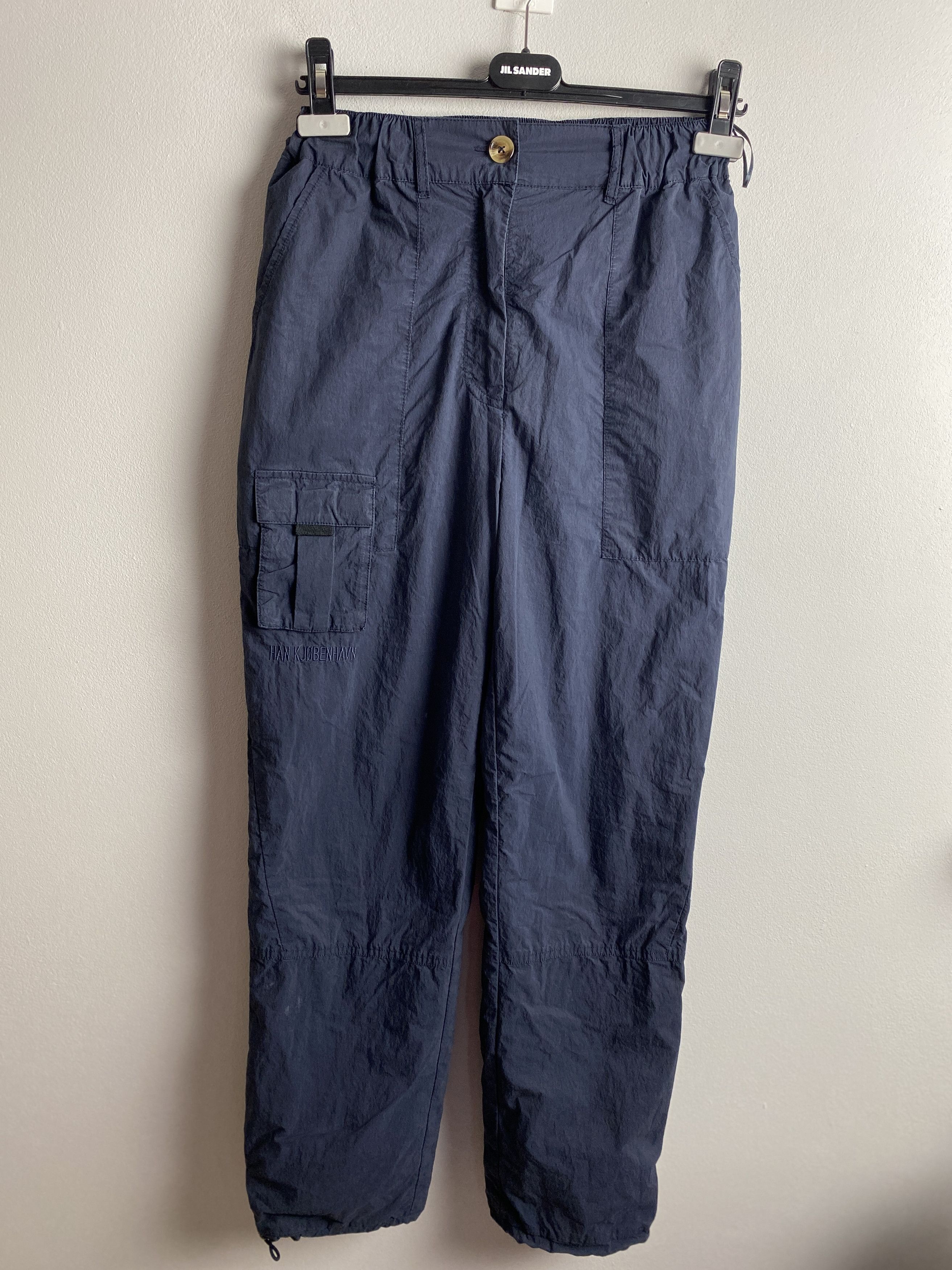 Han Kjobenhavn Han Kjobenhavn navy cotton nylon pants skate rap Size US 26 / EU 42 - 1 Thumbnail