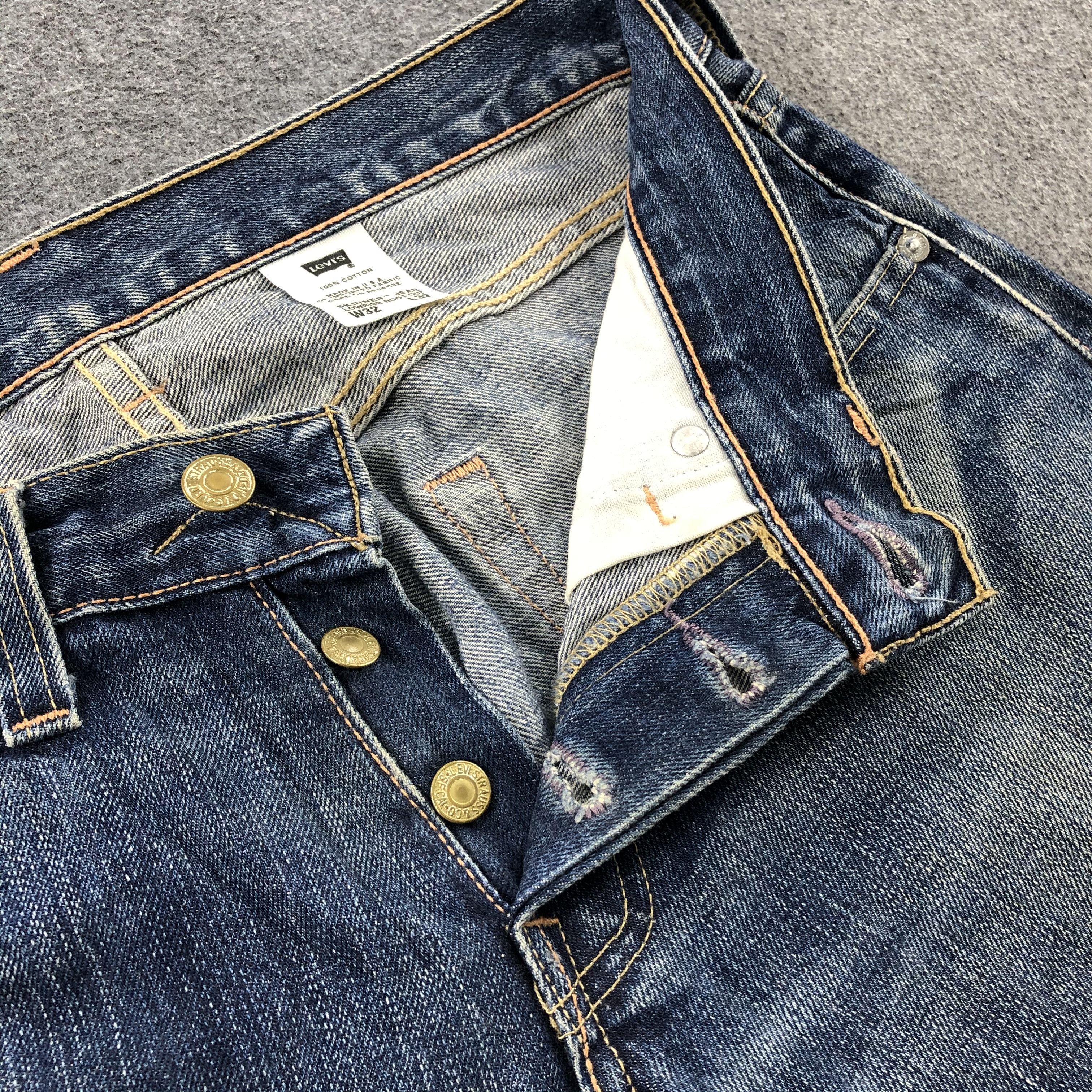 Levi's × Vintage Vintage 90s Levis Jeans-JM2007 Size US 33 - 8 Thumbnail
