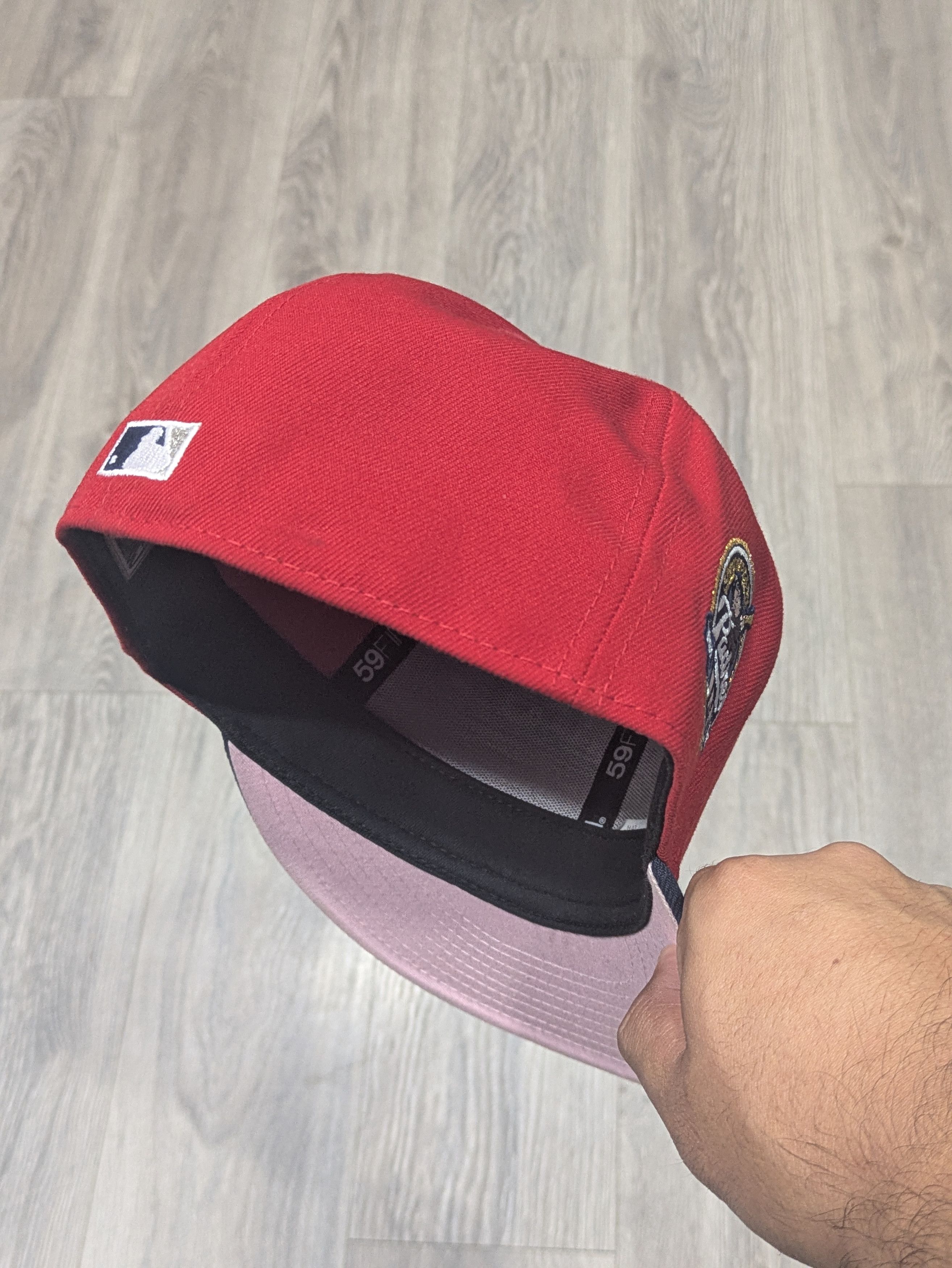 New Era 59fifty San Diego Padres 7 1/2 Pinky Size ONE SIZE - 3 Thumbnail