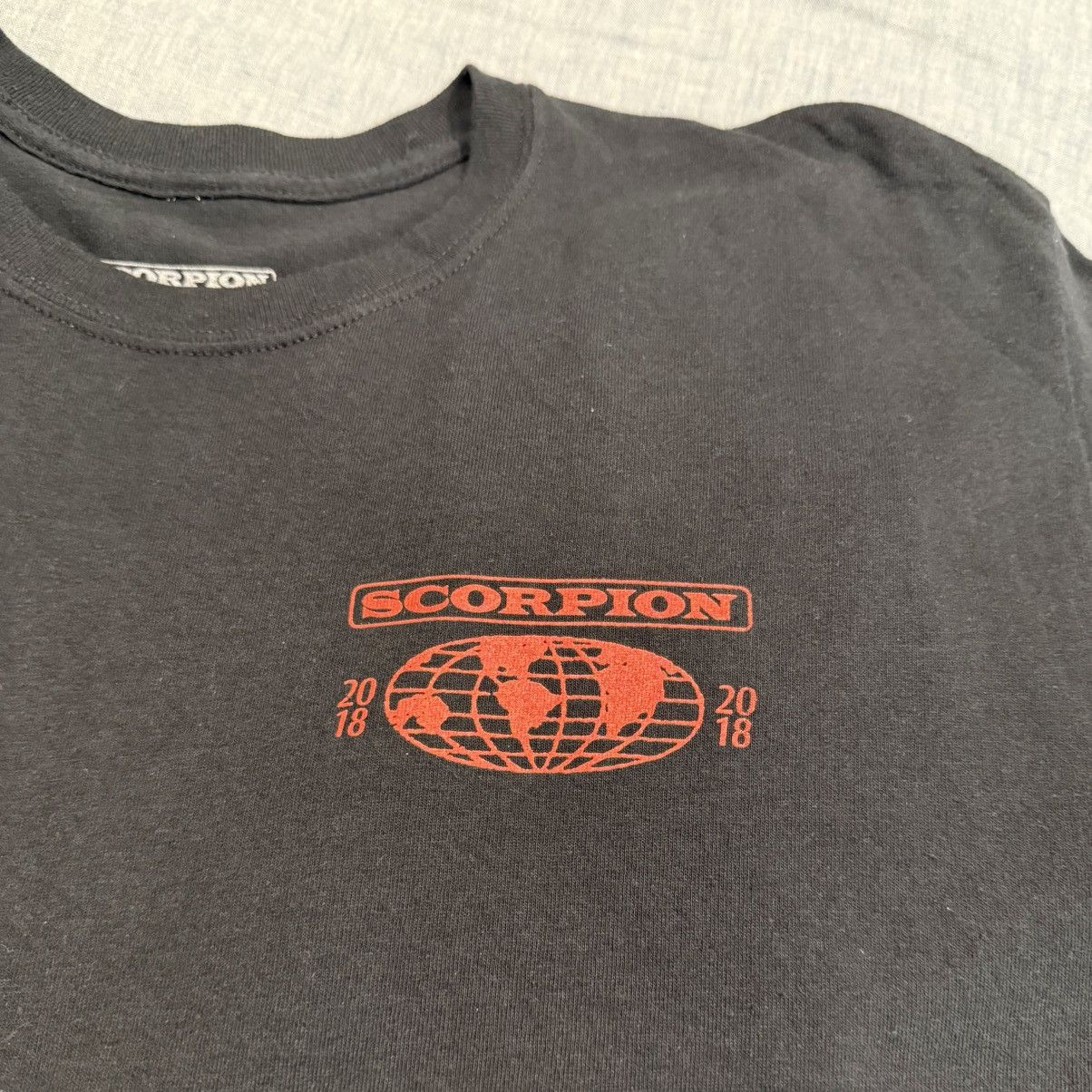 Drake Drake 2018 Scorpion World Tour Dates Shirt Large Size US L / EU 52-54 / 3 - 3 Thumbnail