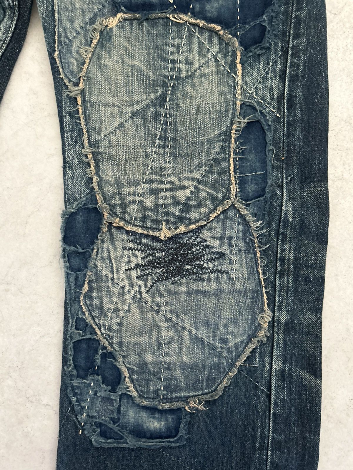 Kapital × Kapital Kountry Kapital Kountry Boro salvage jeans Size US 30 / EU 46 - 3 Thumbnail