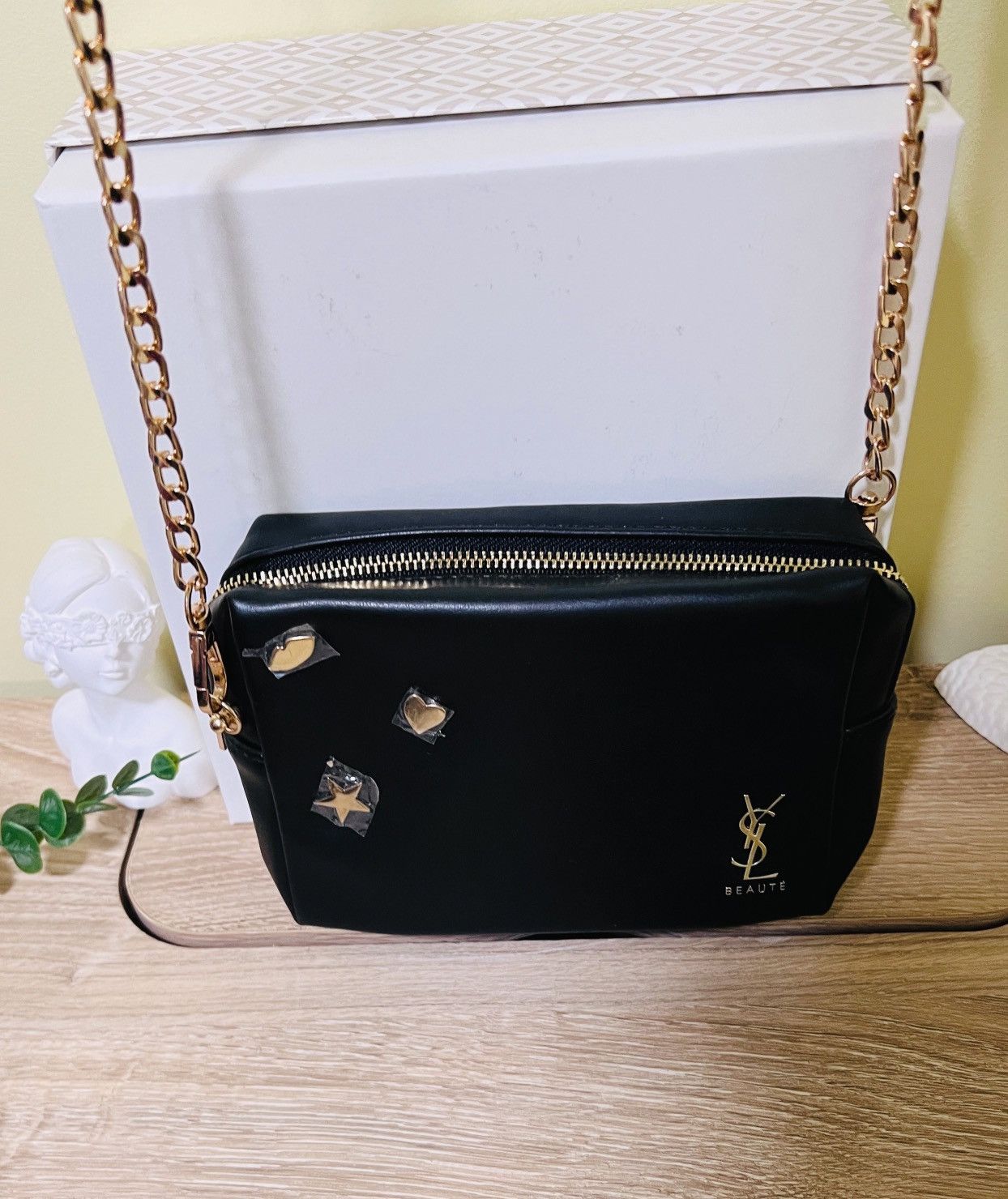 Yves Saint Laurent Yves Saint Laurent YSL cosmetic Bag Pouch clutch Crossbody Size ONE SIZE - 6 Thumbnail
