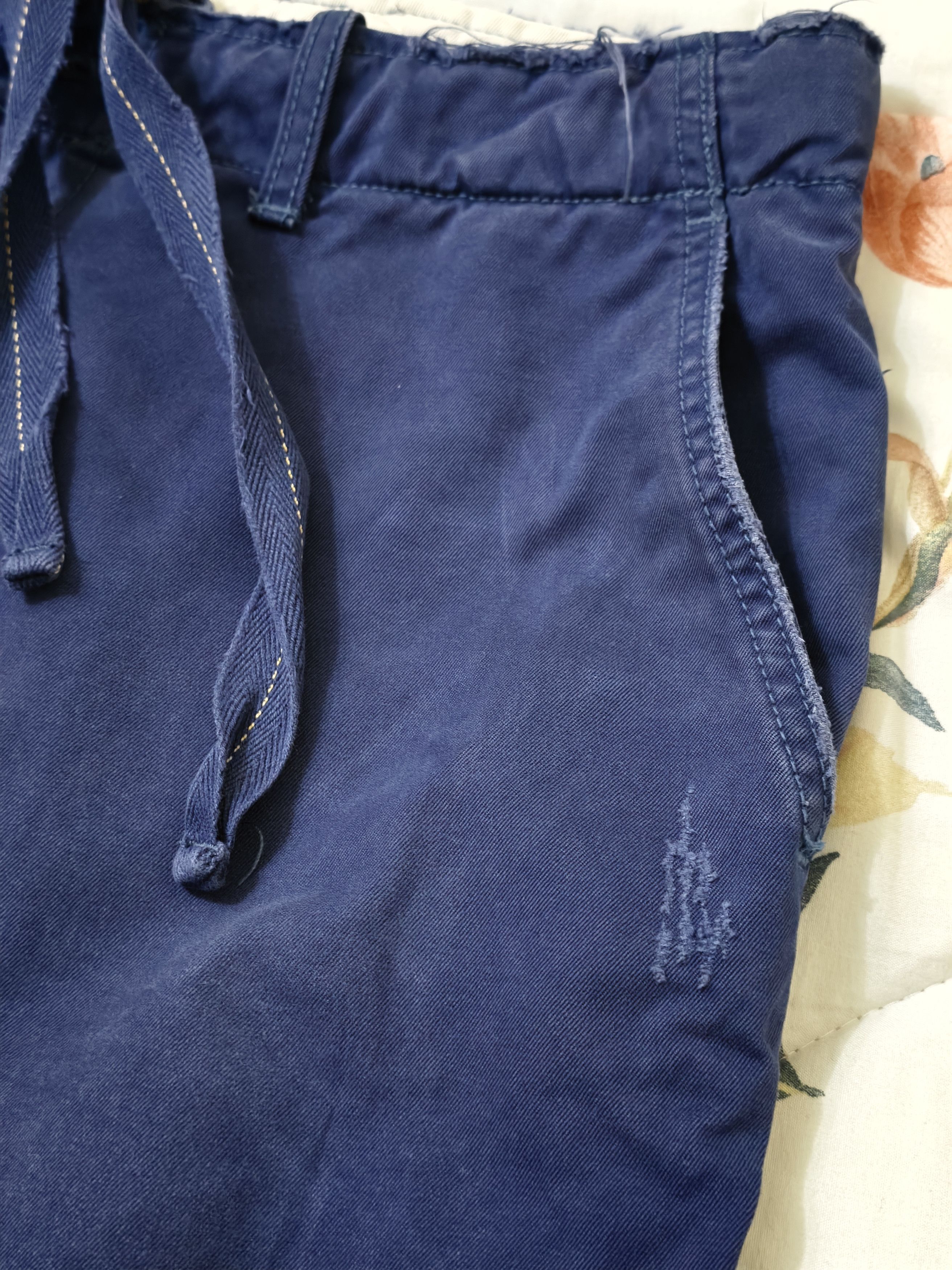 Polo Ralph Lauren Polo Ralph Lauren Navy Chino Distressed Style Short Size US 36 / EU 52 - 5 Thumbnail