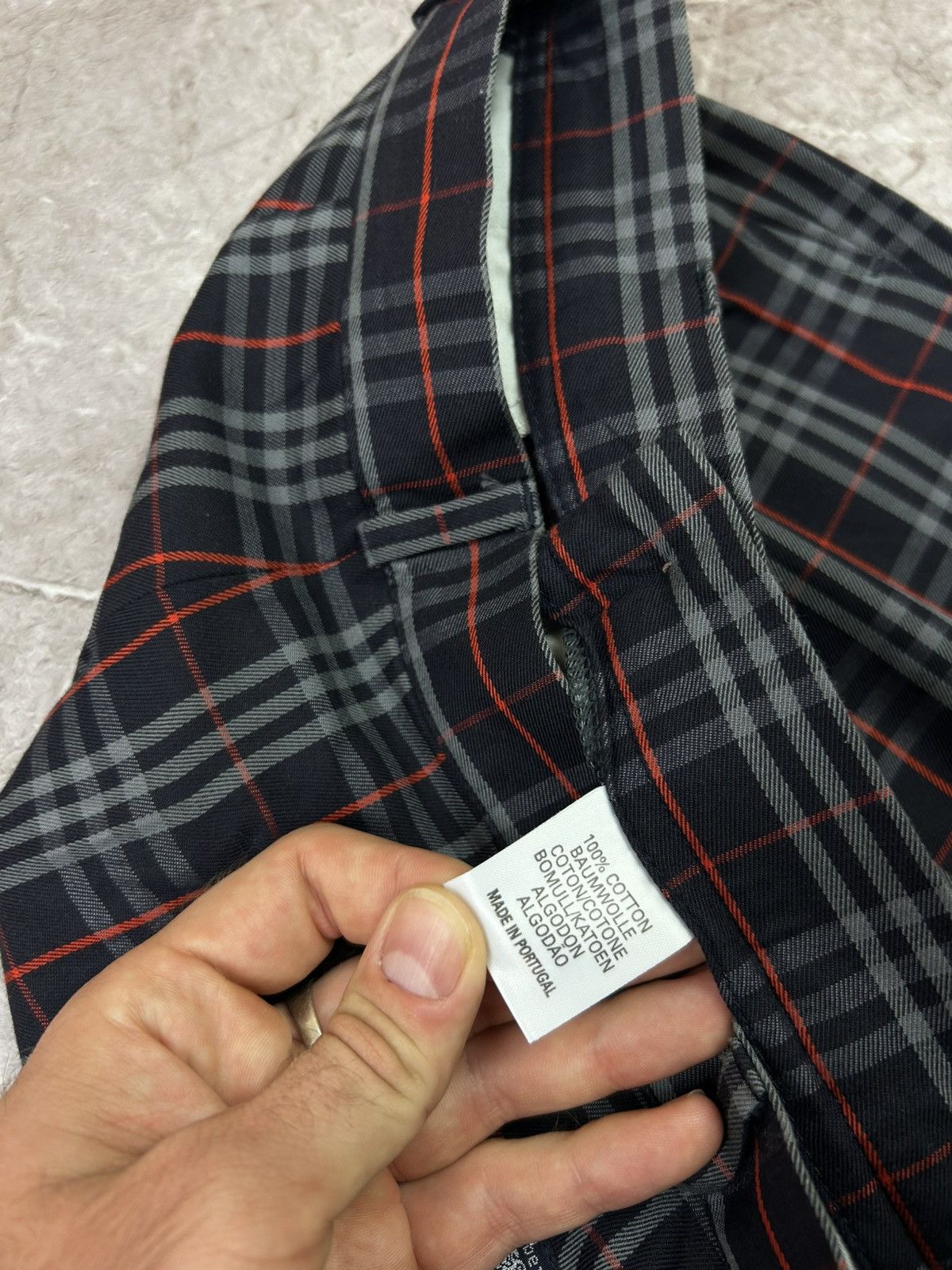 Burberry Vintage Burberrys nova check shorts pants italy checked y2k Size US 32 / EU 48 - 6 Thumbnail