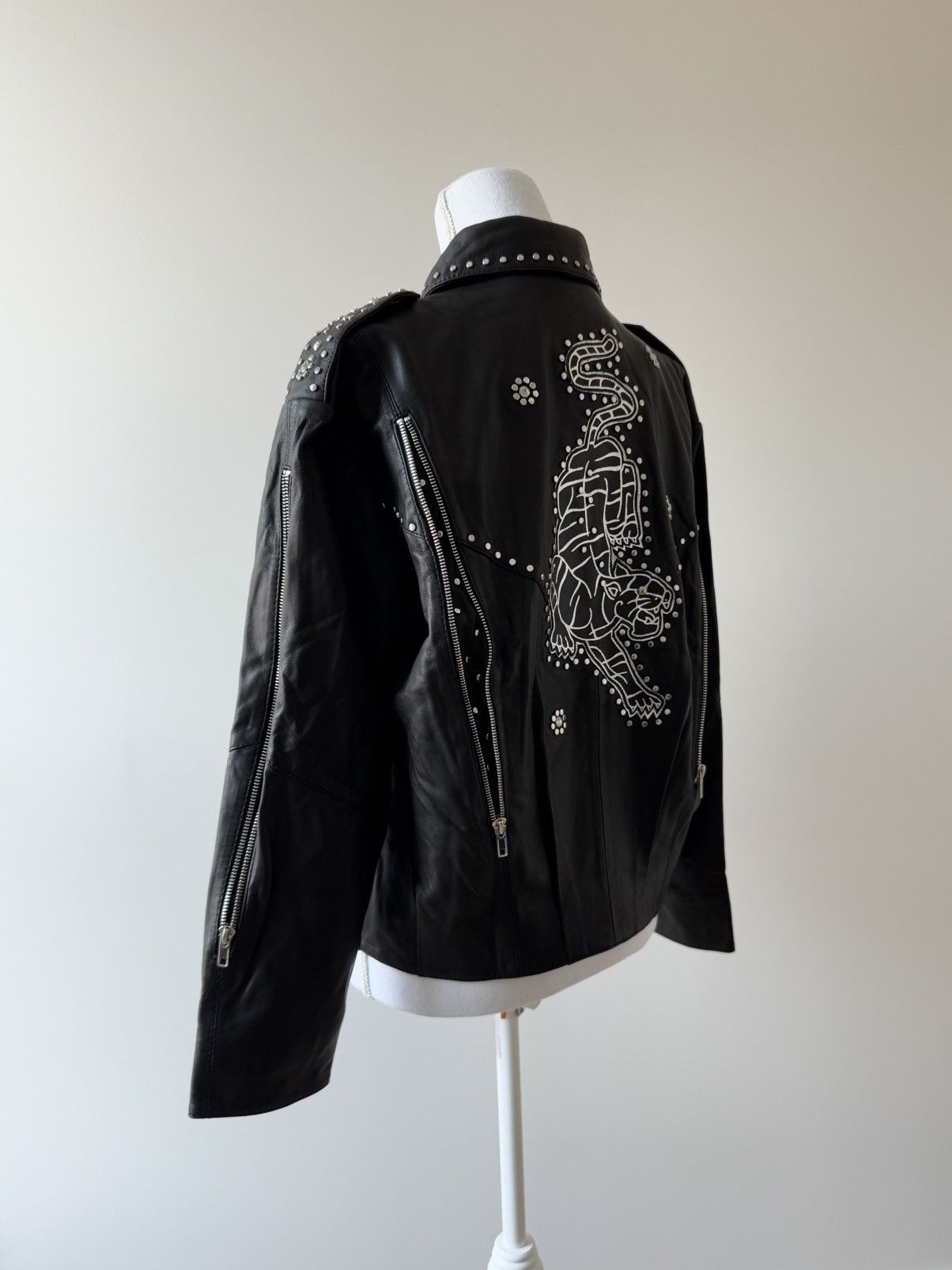 Maje Brand new with tags Maje leather jacket Size M / US 6-8 / IT 42-44 - 8 Thumbnail