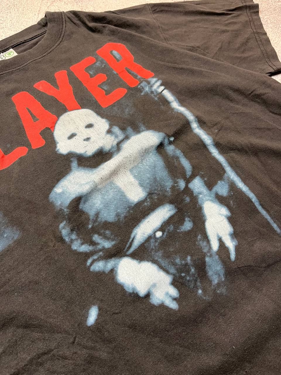 Vintage Vtg 1998 Slayer Diabolus in Musica T-Shirt Travis Scott Size US L / EU 52-54 / 3 - 16 Thumbnail