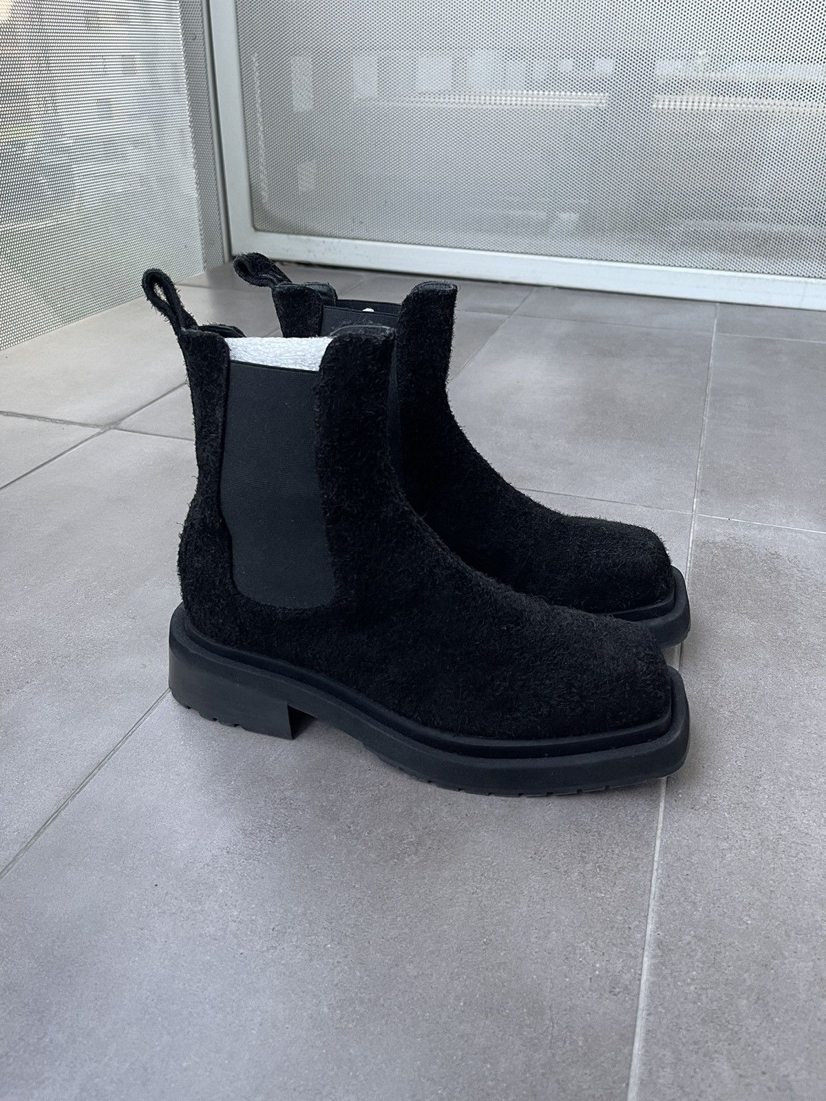 Eckhaus Latta !DS! FW23 Eckhaus Latta Mike Black Suede Boots Size US 10 / EU 43 - 16 Thumbnail