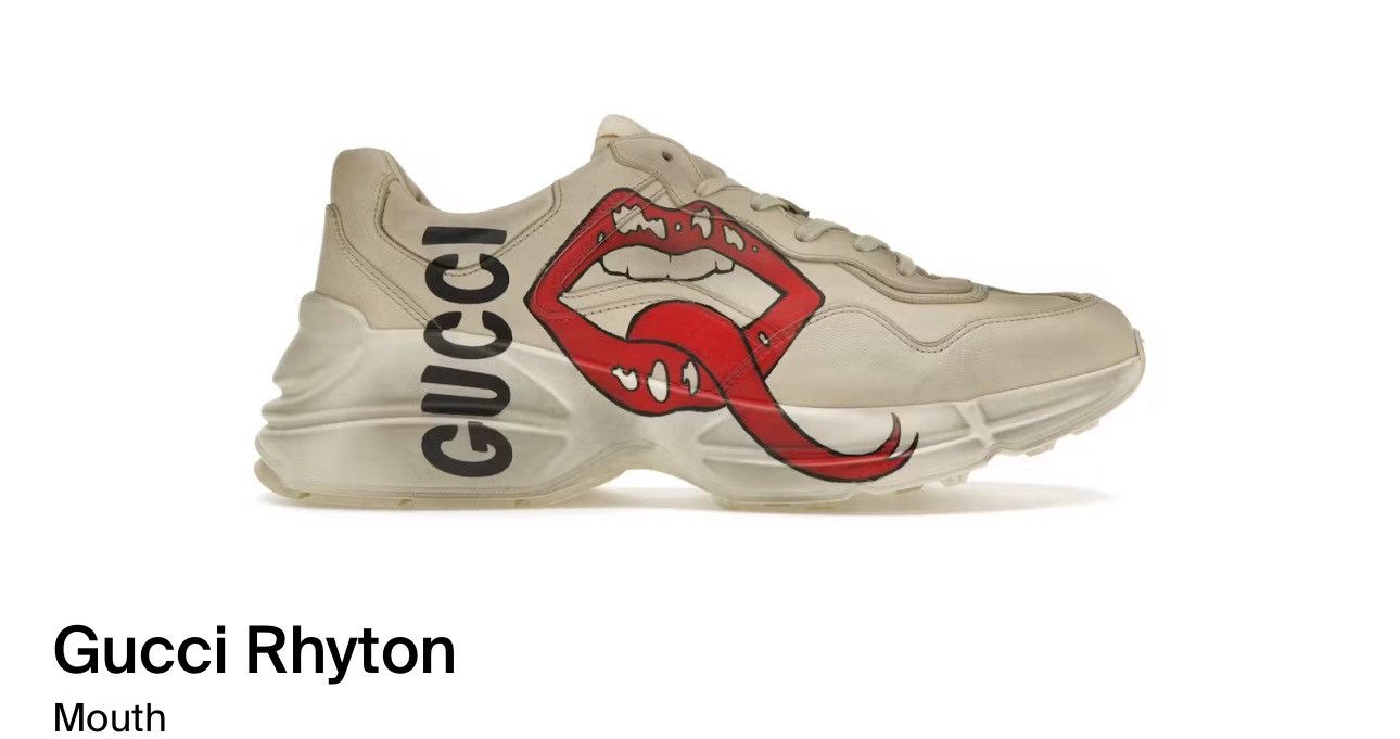 Gucci Gucci Rhython Mouth Sneaker Size US 9.5 / EU 42-43 - 15 Thumbnail