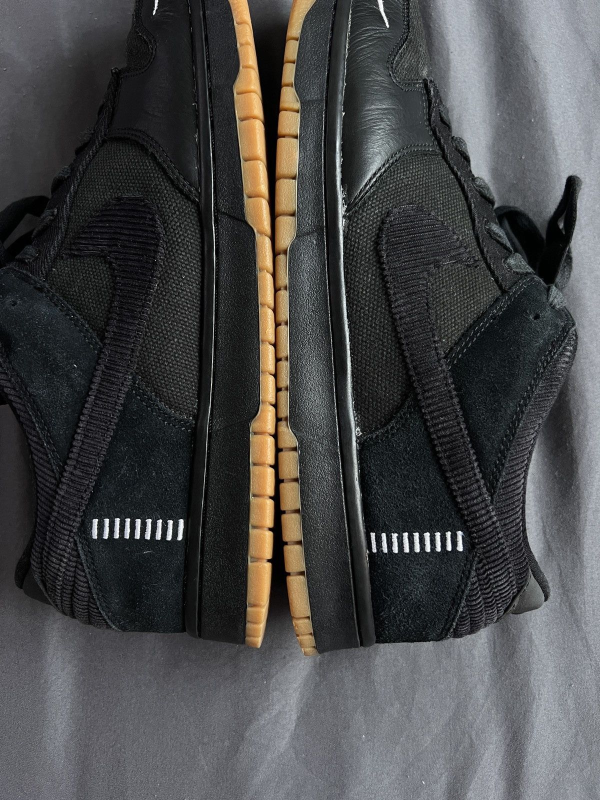 Nike × The Basement Nike x The Basement Dunk Low Black Size US 12 / EU 45 - 14 Thumbnail