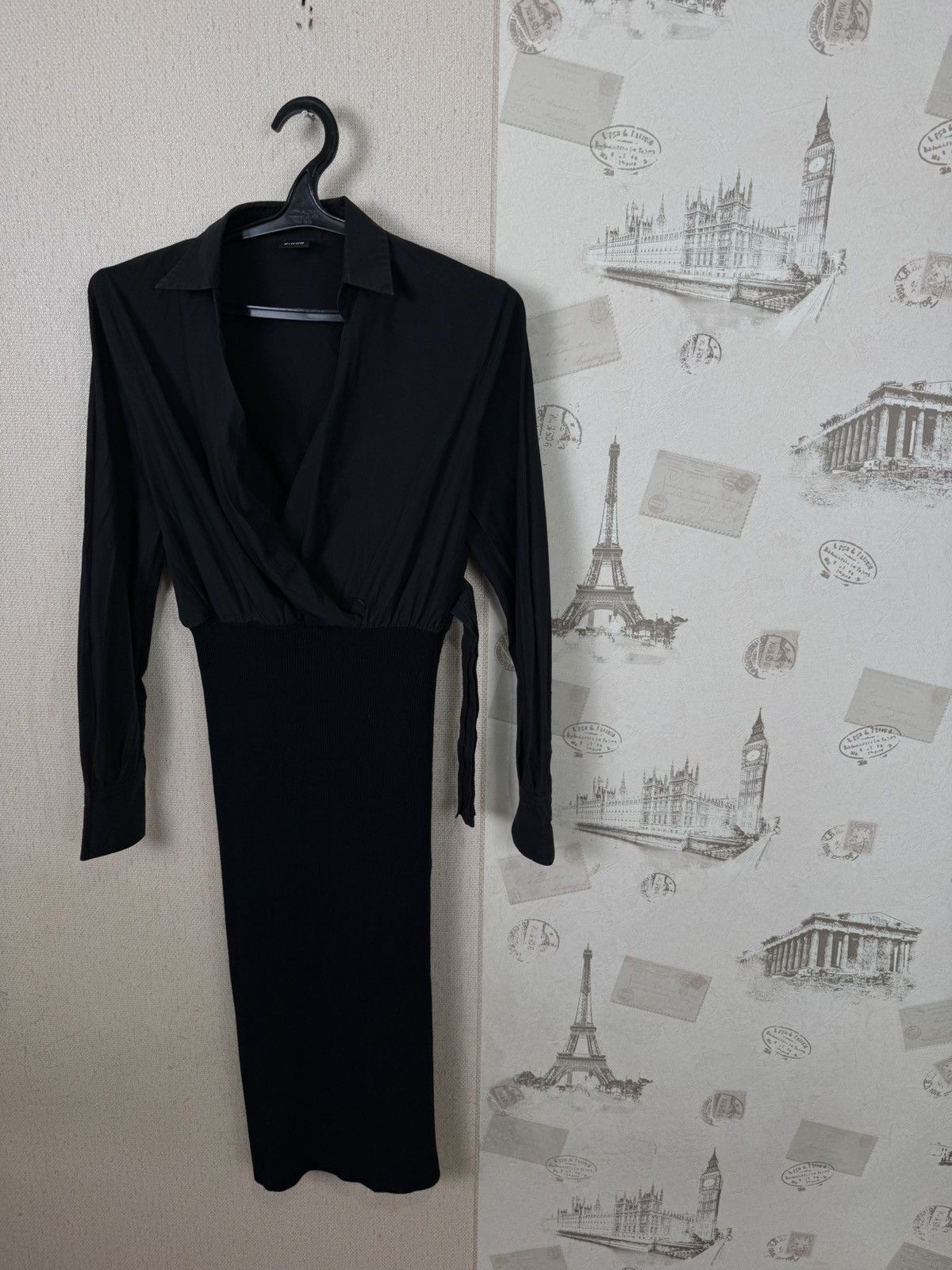 Pinko Pinko Black Dress Shirt Skirt Luxury Size M / US 6-8 / IT 42-44 - 5 Thumbnail