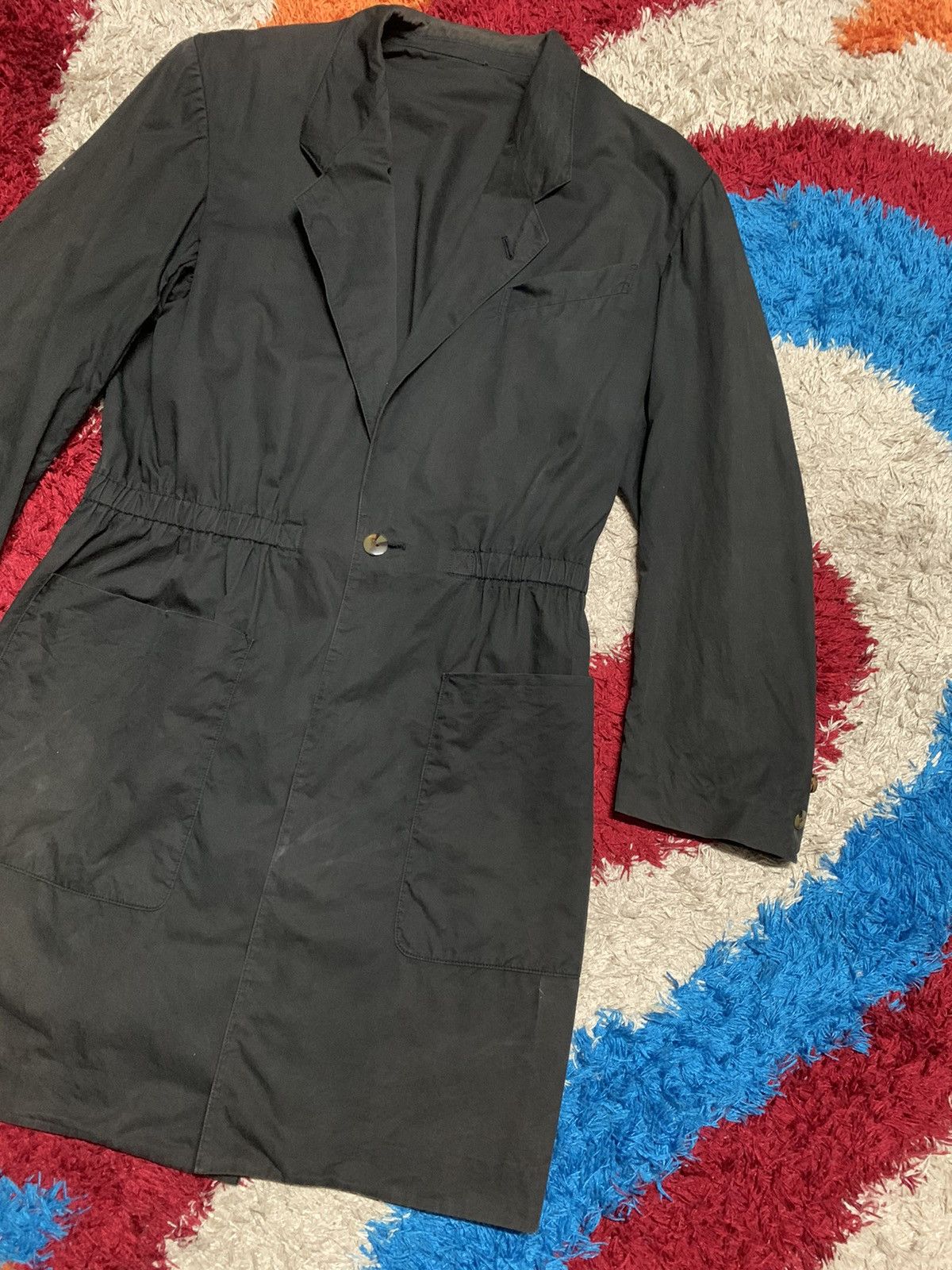 Jean Paul Gaultier RARE GAULTIER HOMME OBJET LONG JACKET TRENCH COAT Size US M / EU 48-50 / 2 - 5 Thumbnail
