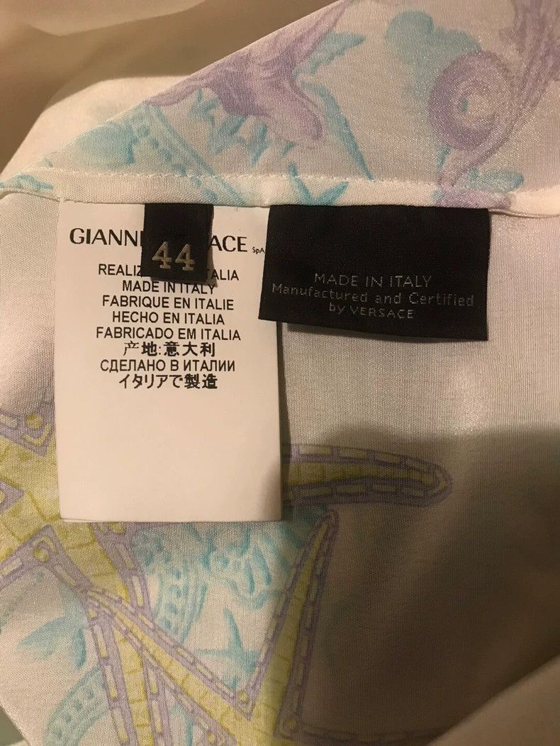 Versace Versace Starfish silk texture Size US S / EU 44-46 / 1 - 3 Thumbnail