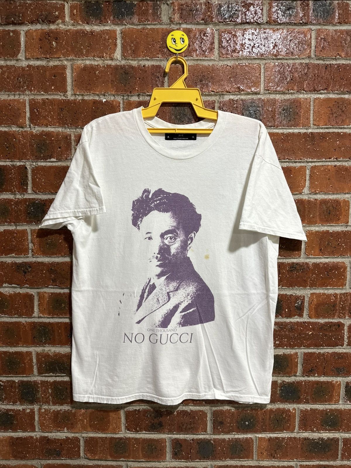 Japanese Brand Vintage One Thousand No Gucci Faded Tee Size US L / EU 52-54 / 3 - 1 Thumbnail