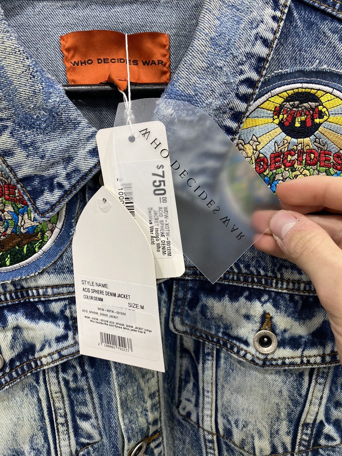 Who Decides War Who Decides War Jean Jacket Size US M / EU 48-50 / 2 - 4 Thumbnail