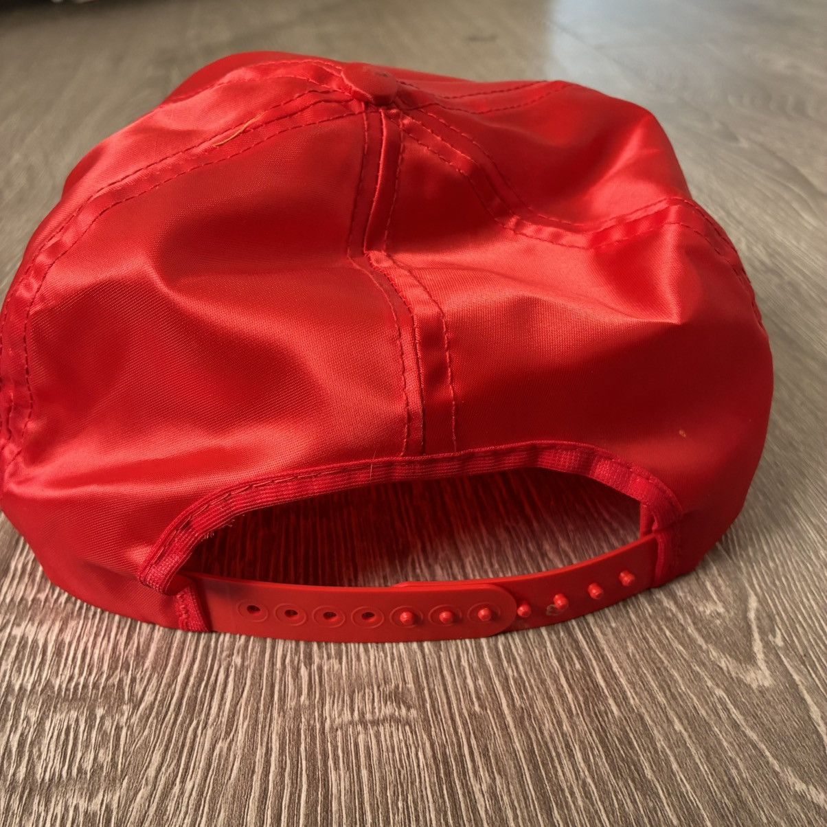 NASA Vintage NASA Worm Logo Satin RARE Red & Gold Made in USA Size ONE SIZE - 3 Thumbnail