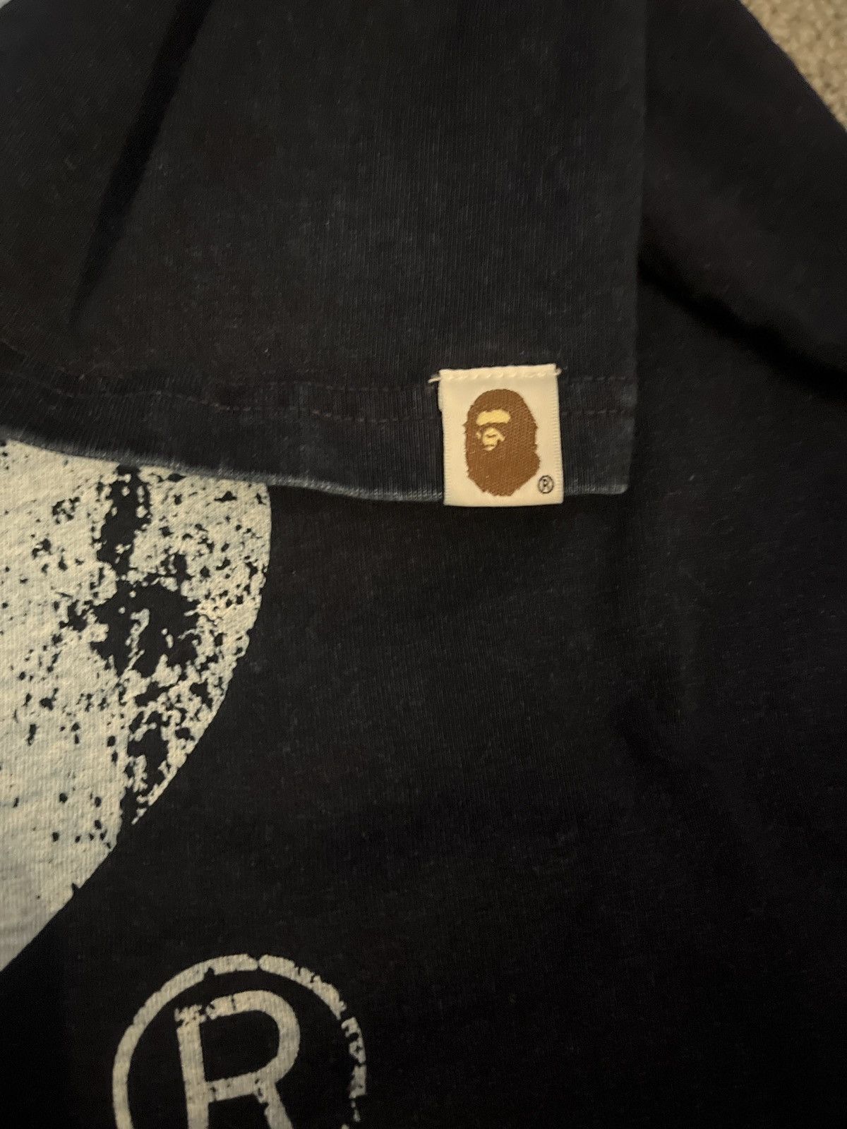 Bape BAPE Ape Head Bapesta Indigo T-shirt Size US XL / EU 56 / 4 - 6 Thumbnail