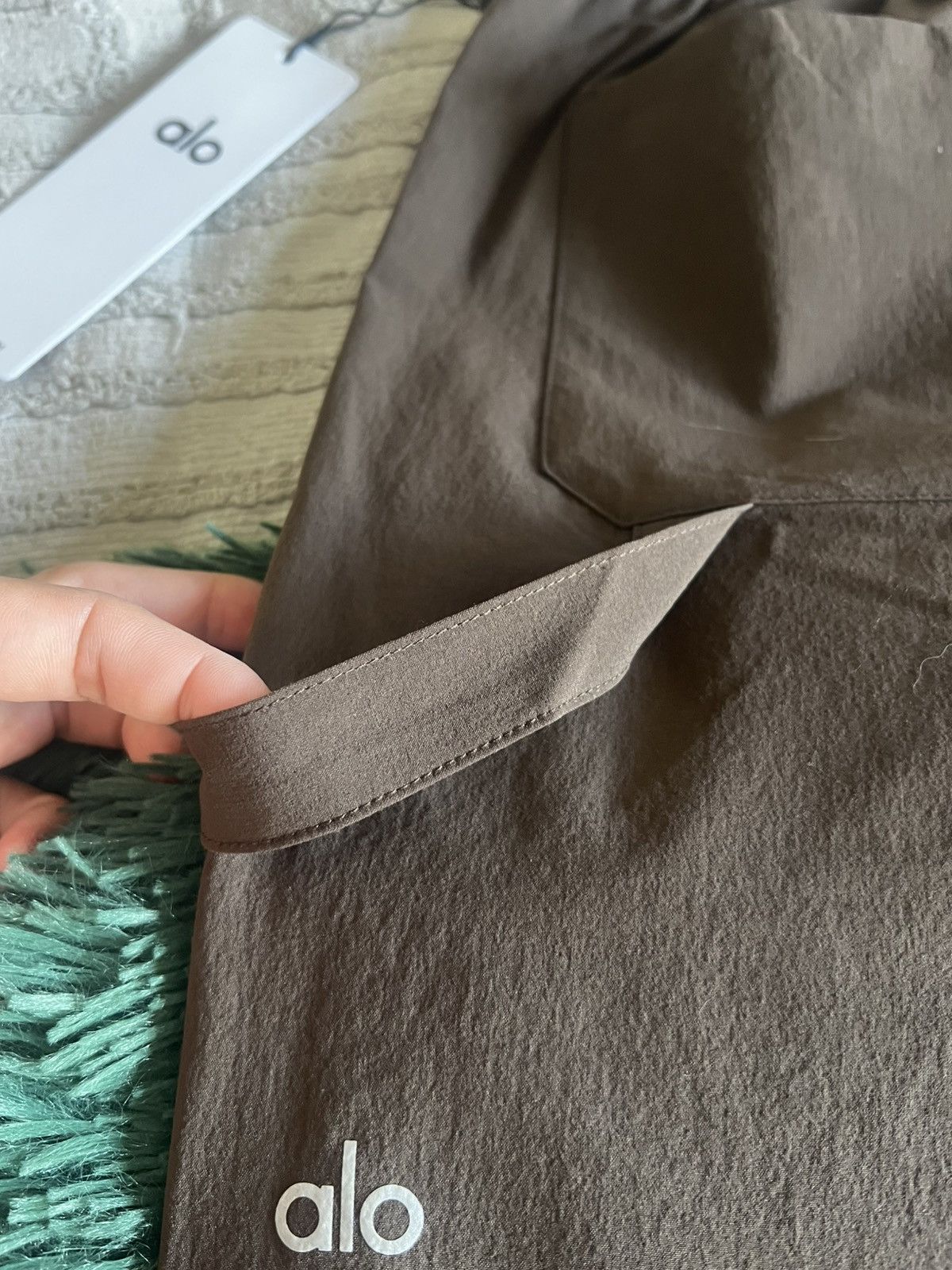 Alo Alo Co-Op Carpenter Track Pant- Espresso Size Small Size US 30 / EU 46 - 8 Thumbnail