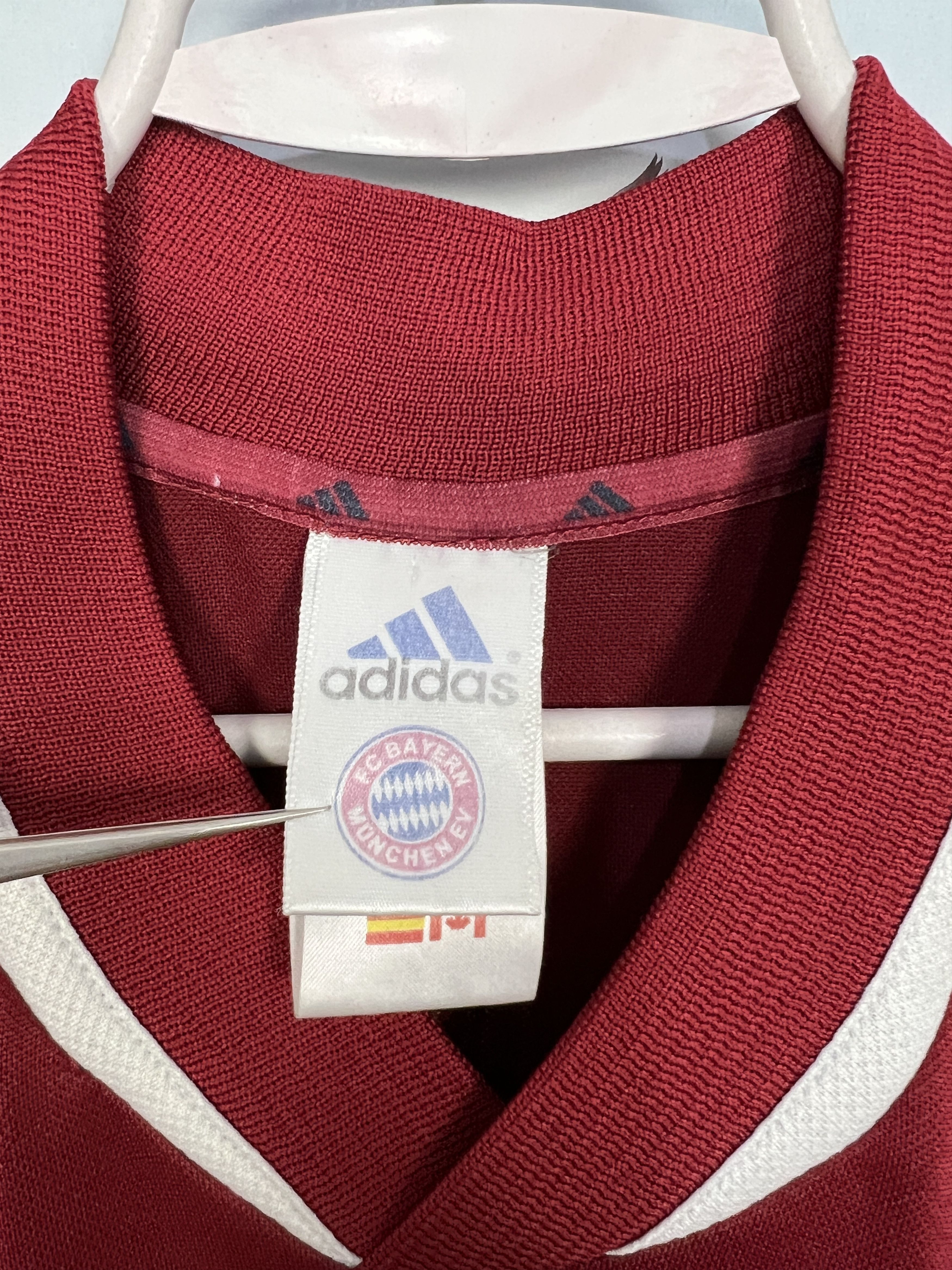 Adidas Bayern Munich Home football shirt 2001 Soccer Jersey Trikot Size US M / EU 48-50 / 2 - 6 Thumbnail