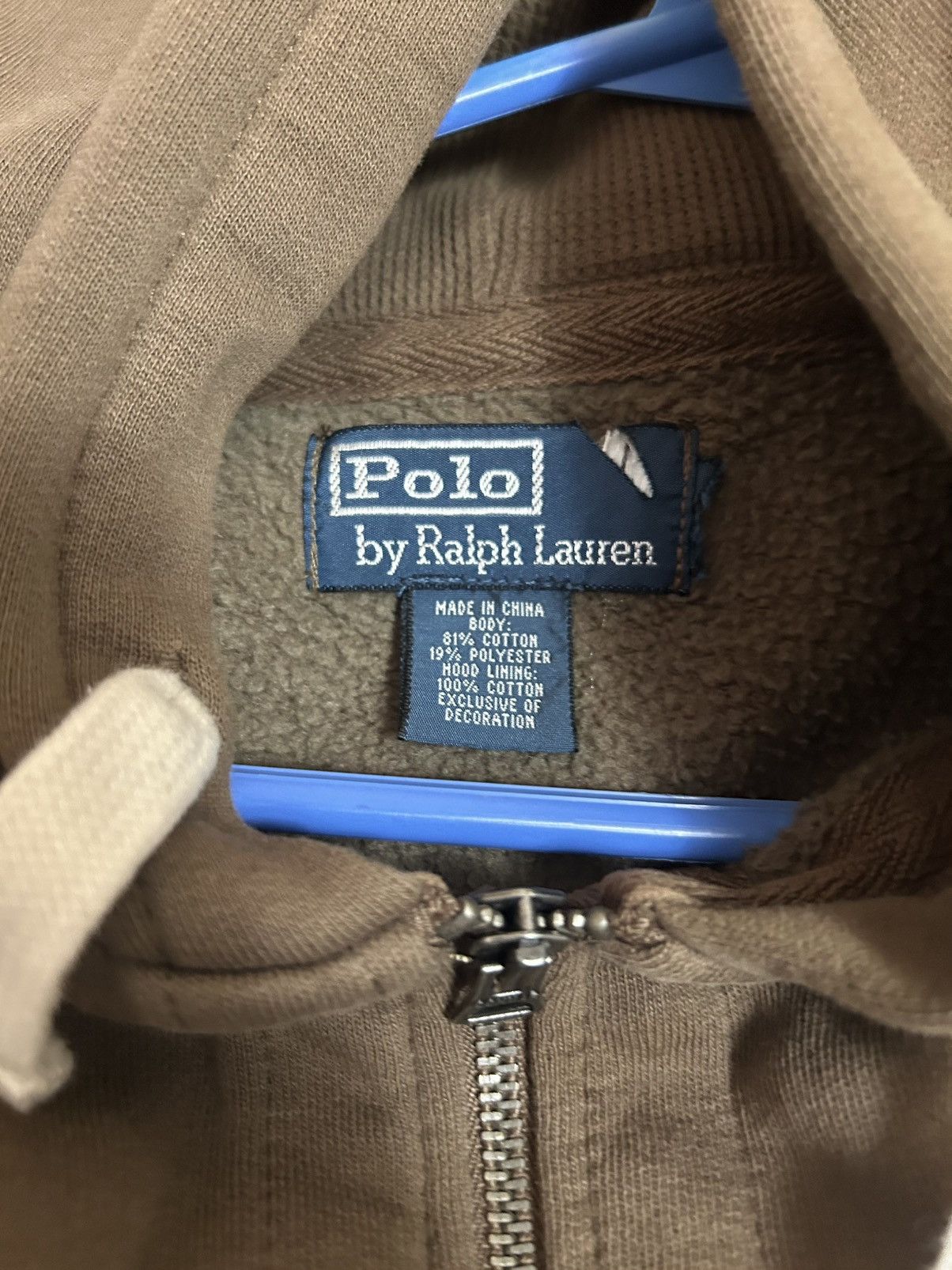 Polo Ralph Lauren Brown Polo by Ralph Lauren Hoodie Size US XXL / EU 58 / 5 - 3 Thumbnail