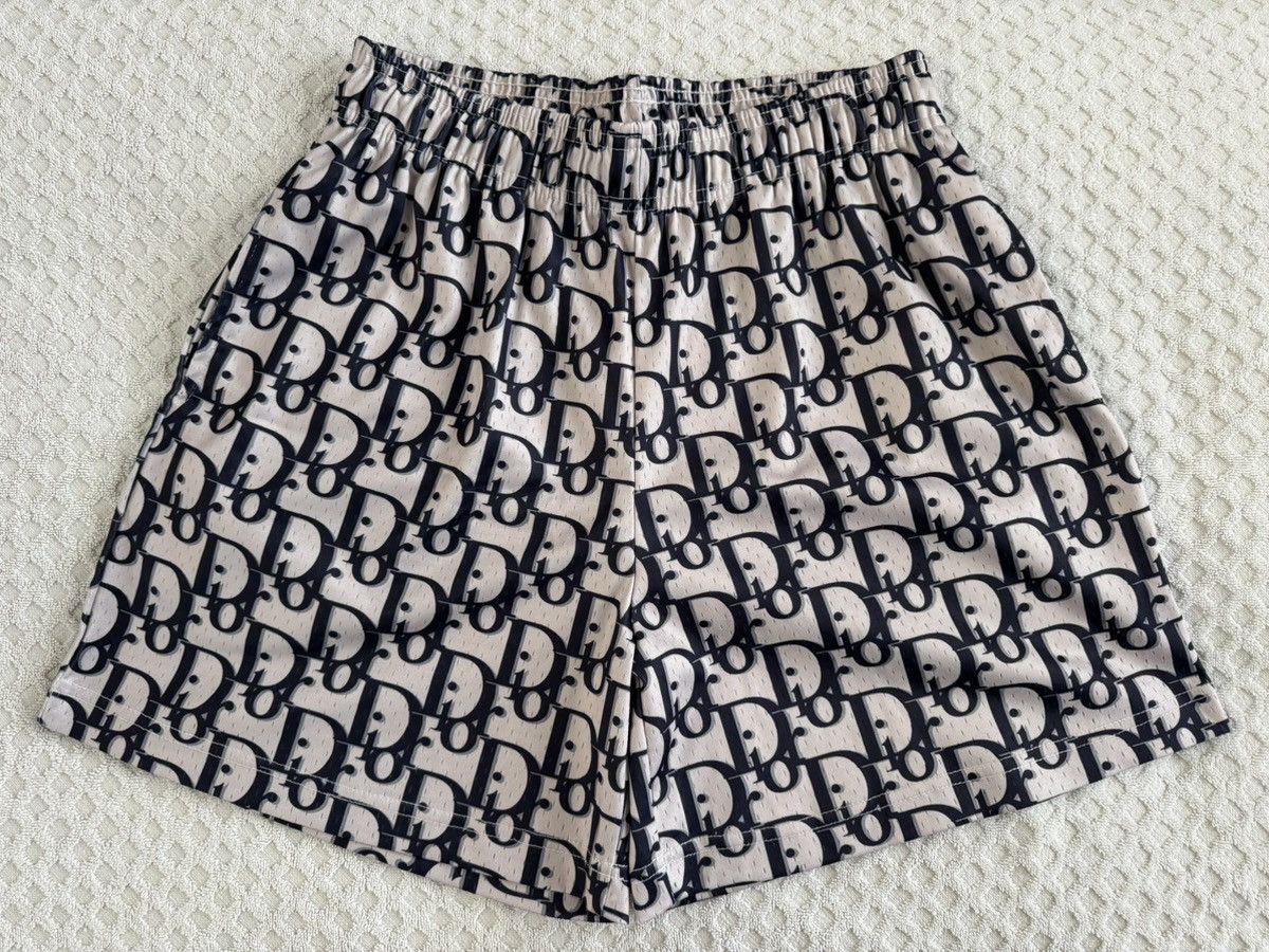 Bravest Studios Bravest Studios Dior Oblique Mesh Shorts Navy Medium) Size US 32 / EU 48 - 1 Thumbnail