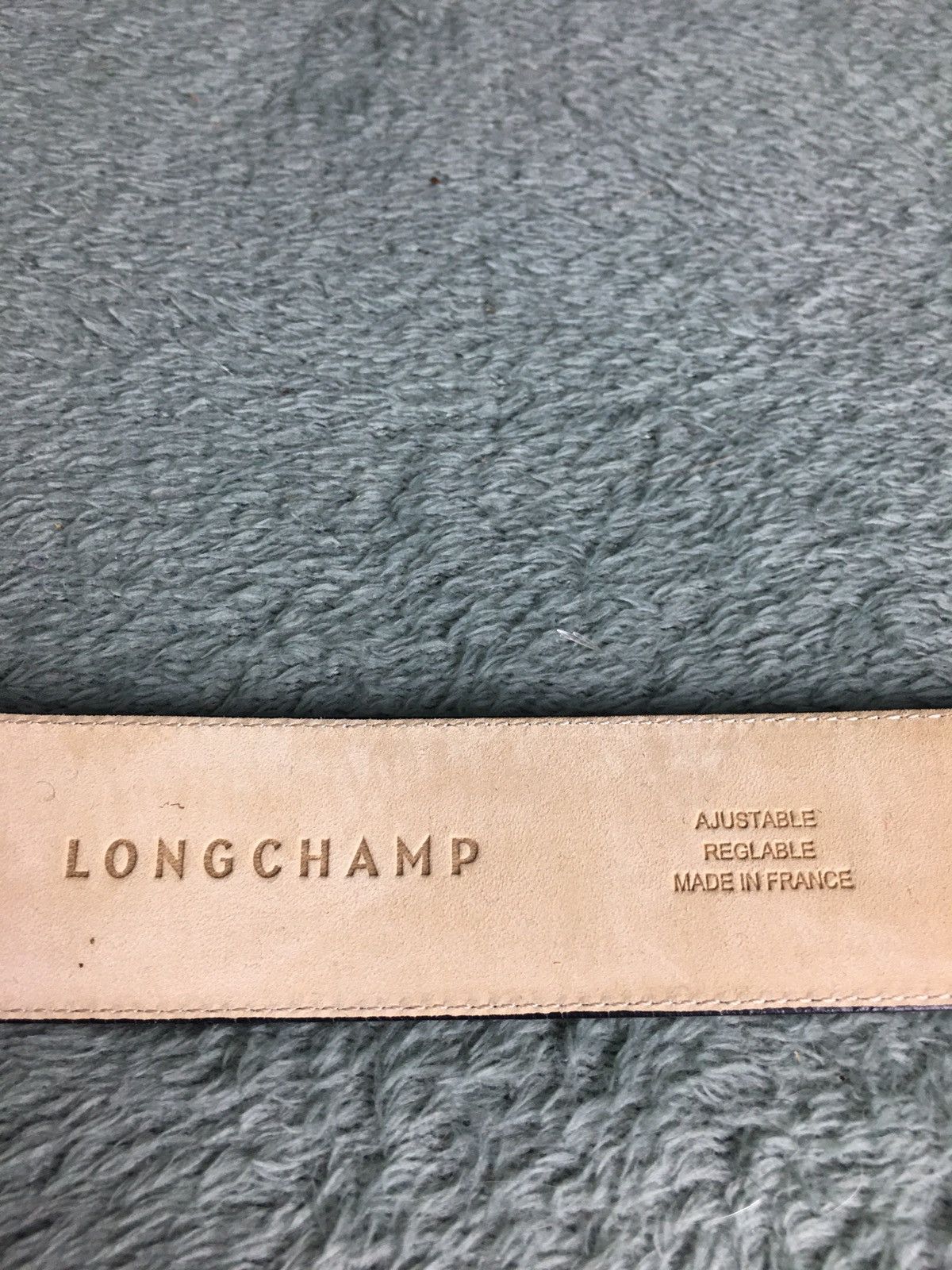 Longchamp LONGCHAMP Black Patent Leather Belt Designer France Size ONE SIZE - 10 Thumbnail