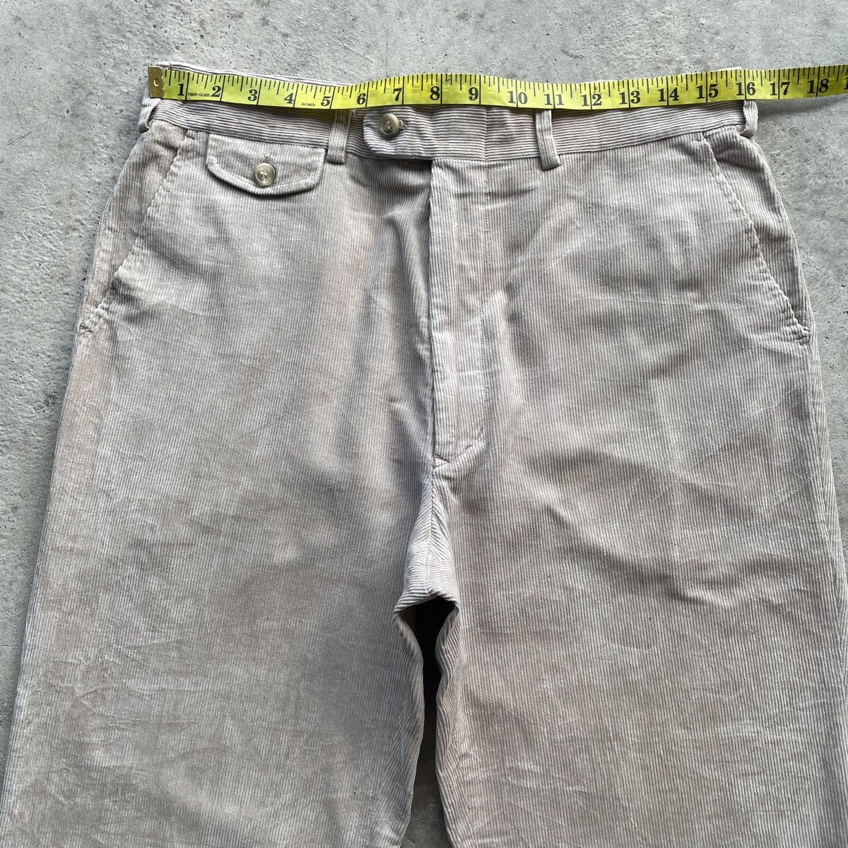 Kennington Ltd. × Vintage W32💥 Vintage Kennington Corduroi Faded Trousers Casual Pants Size US 32 / EU 48 - 5 Thumbnail