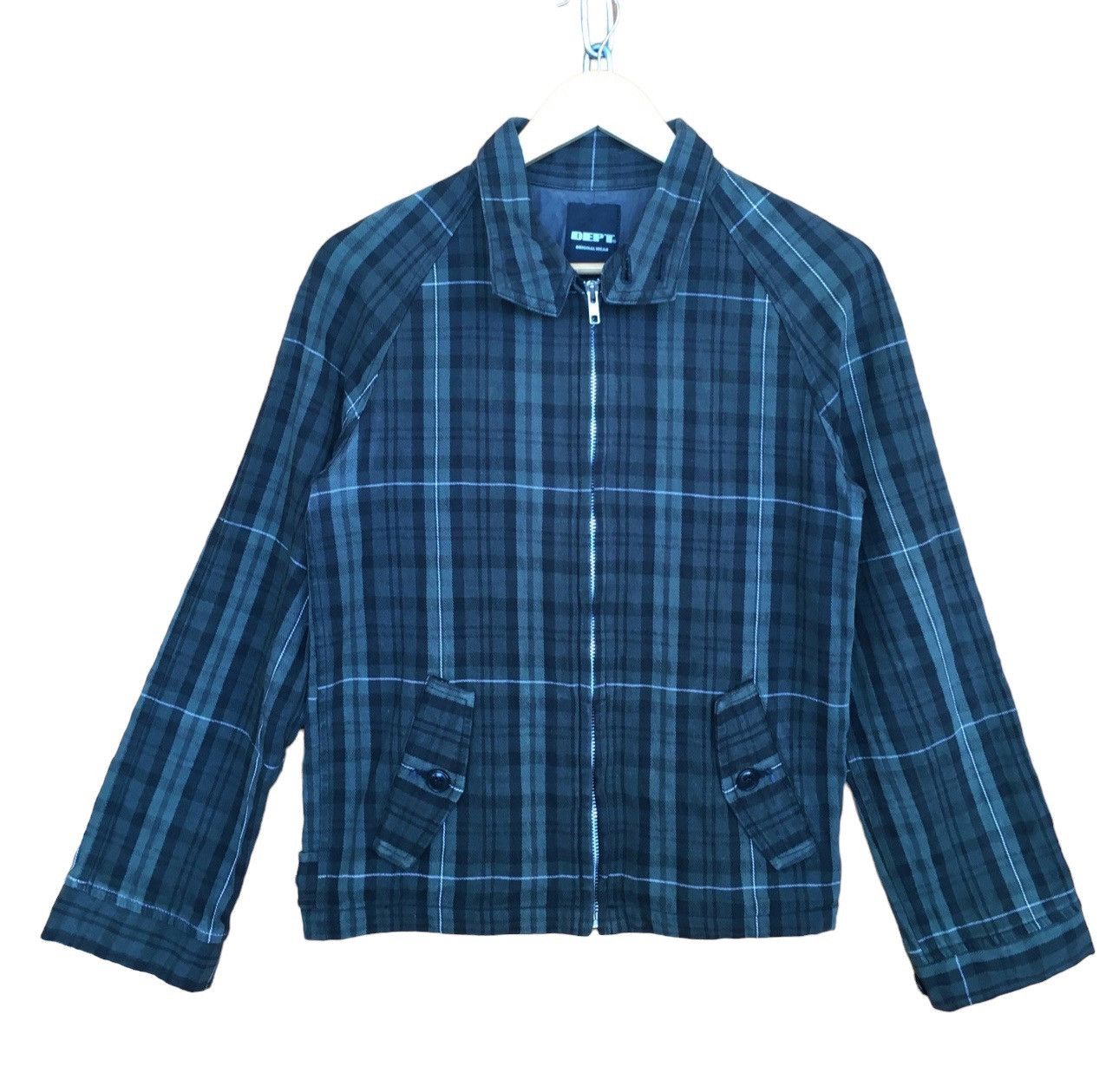 Hysteric Glamour Made In Japan DEPT Checkered Plaid Jacket Size US M / EU 48-50 / 2 - 1 Thumbnail